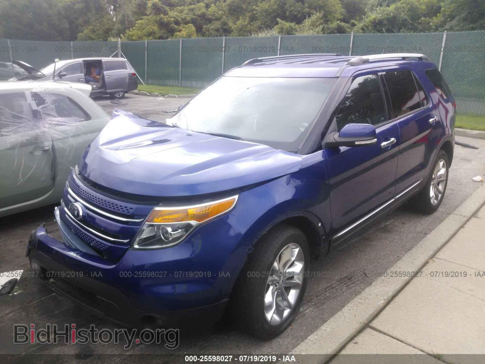 2014 FORD EXPLORER - VIN: 1FM5K8F81EGB40001 - Photo 2