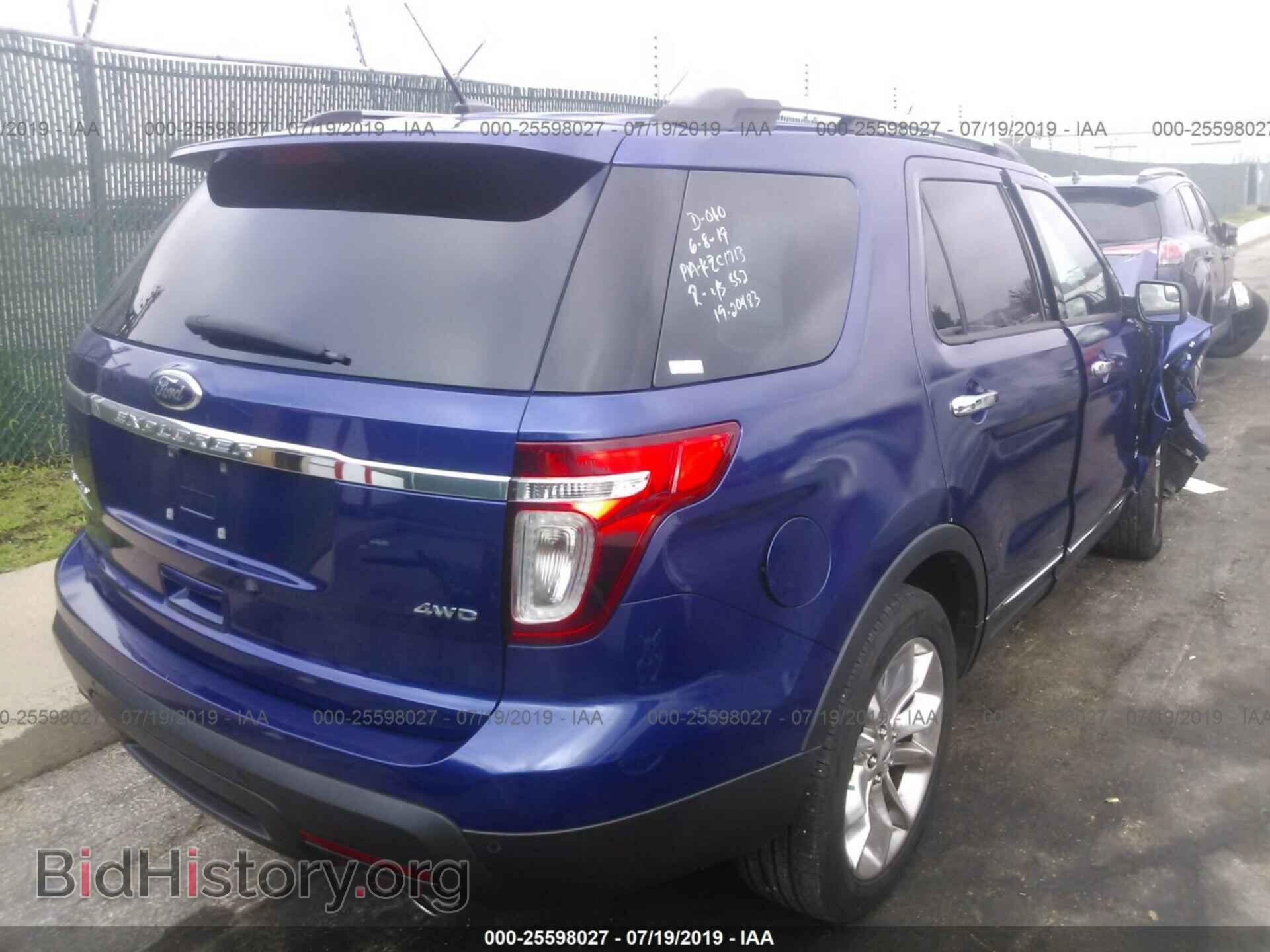2014 FORD EXPLORER - VIN: 1FM5K8F81EGB40001 - Photo 4