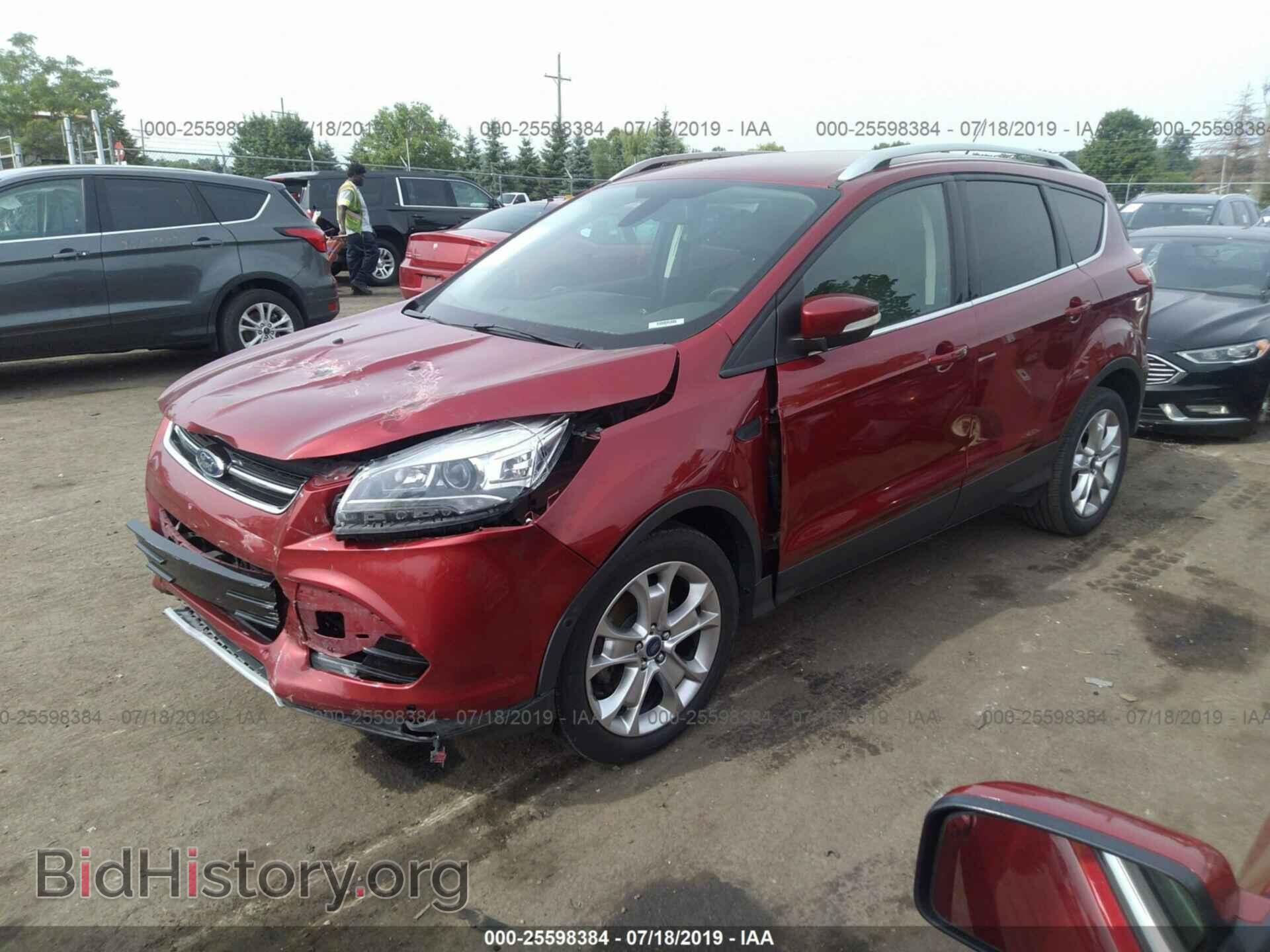 2014 FORD ESCAPE - VIN: 1FMCU0JX4EUE24449 - Фото 2