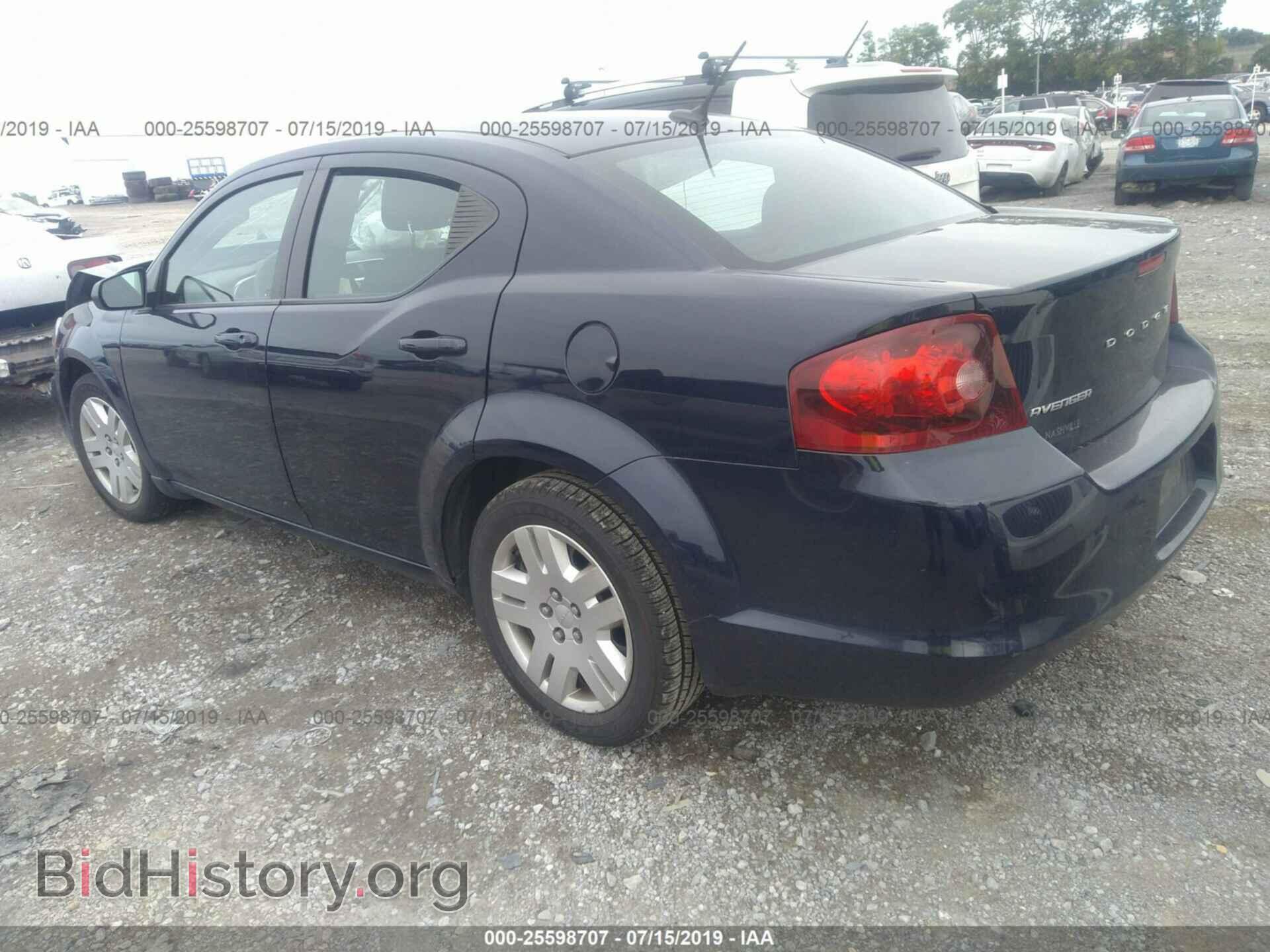 2014 DODGE AVENGER - VIN: 1C3CDZAB9EN149463 - Фото 3