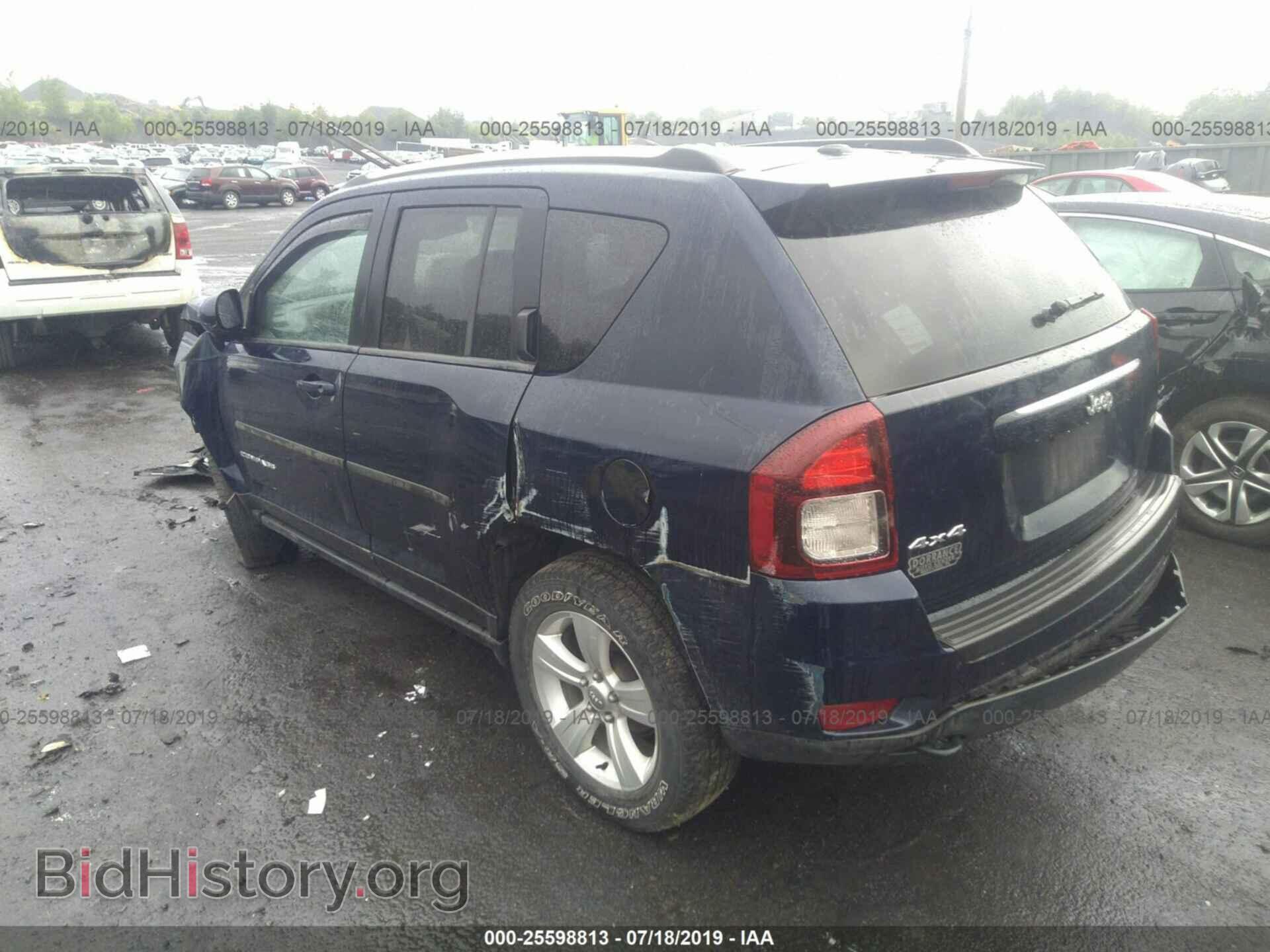 2014 JEEP COMPASS - VIN: 1C4NJDEB5ED762437 - Фото 3