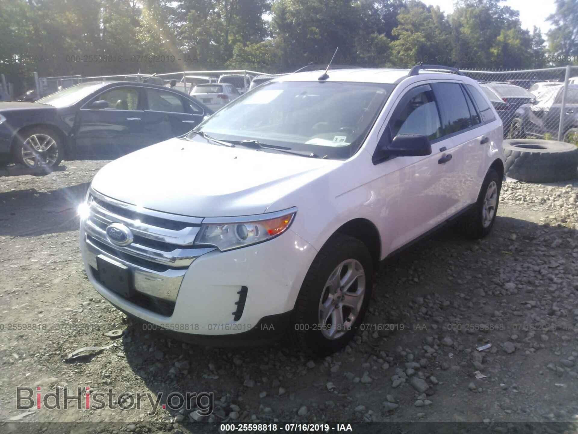 2014 FORD EDGE - VIN: 2FMDK4GC4EBB33915 - Фото 2