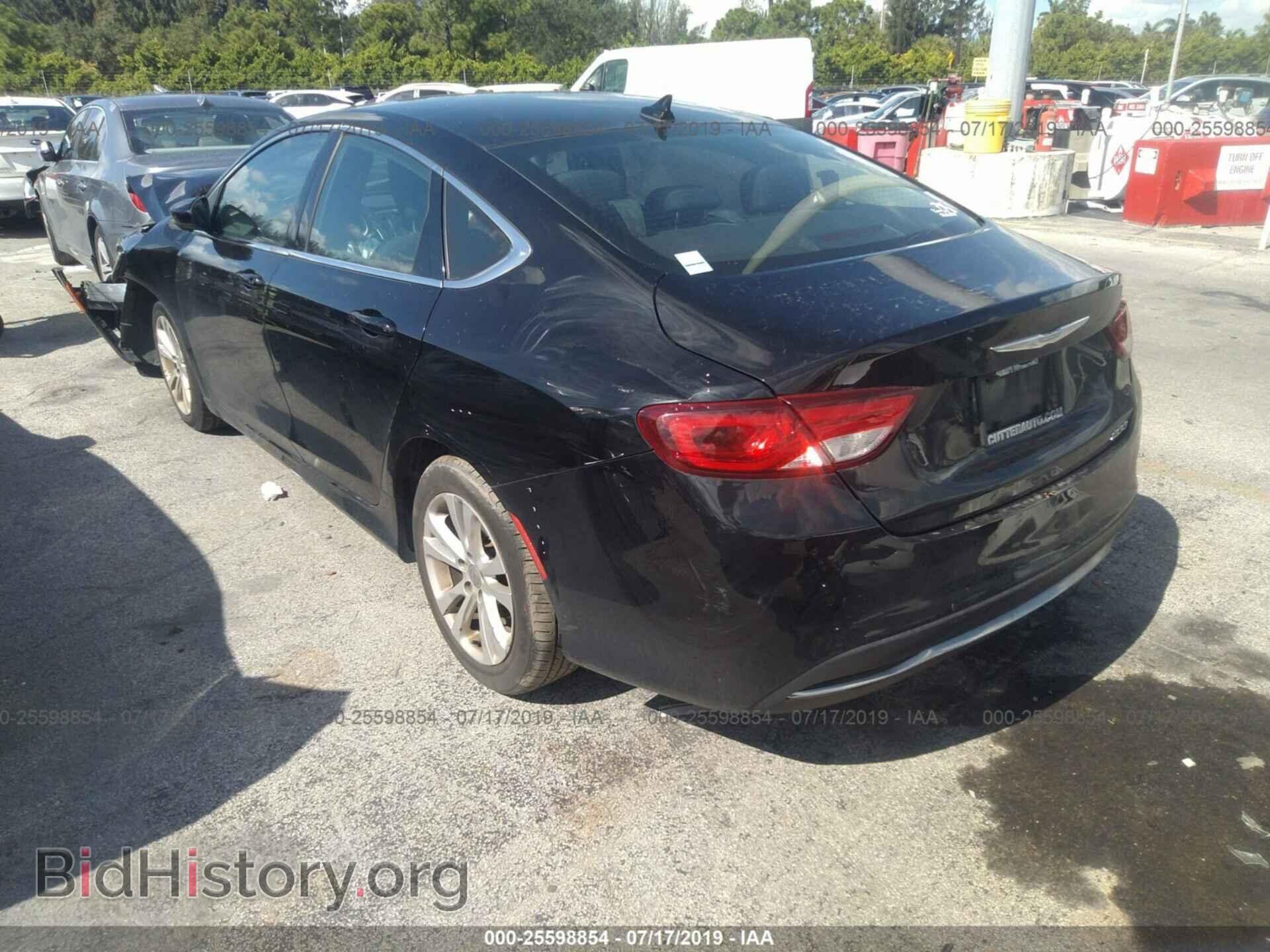2016 CHRYSLER 200 - VIN: 1C3CCCAB1GN128738 - Фото 3