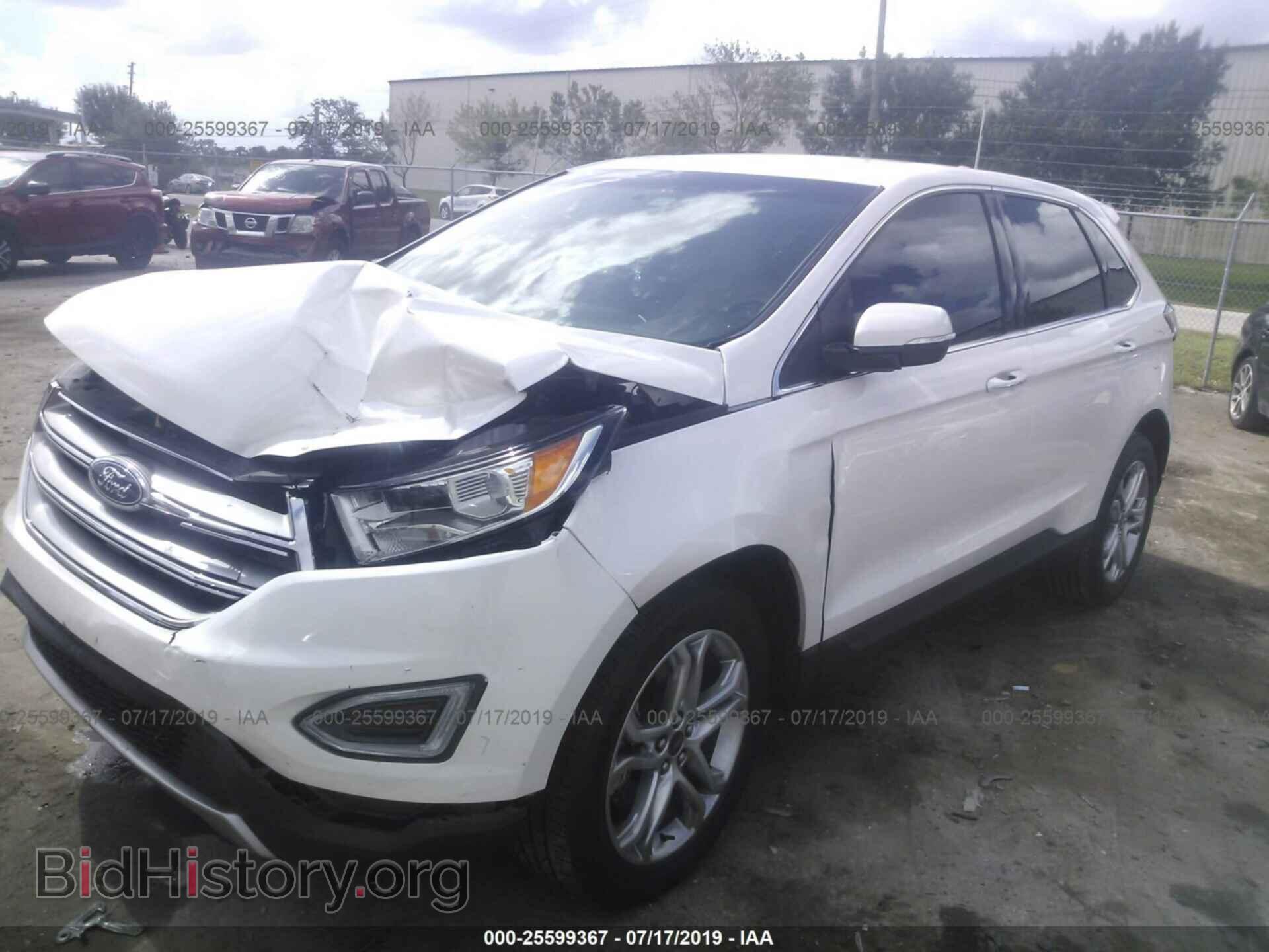 2017 FORD EDGE - VIN: 2FMPK3K85HBC41152 - Фото 2