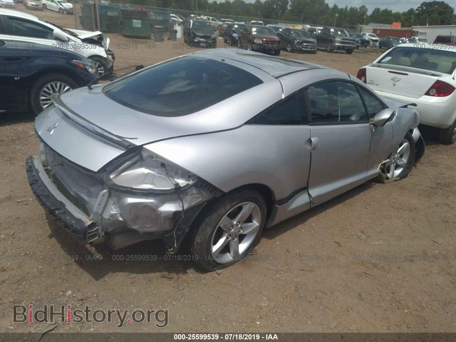 2007 MITSUBISHI ECLIPSE - VIN: 4A3AK24F27E012993 - Фото 4