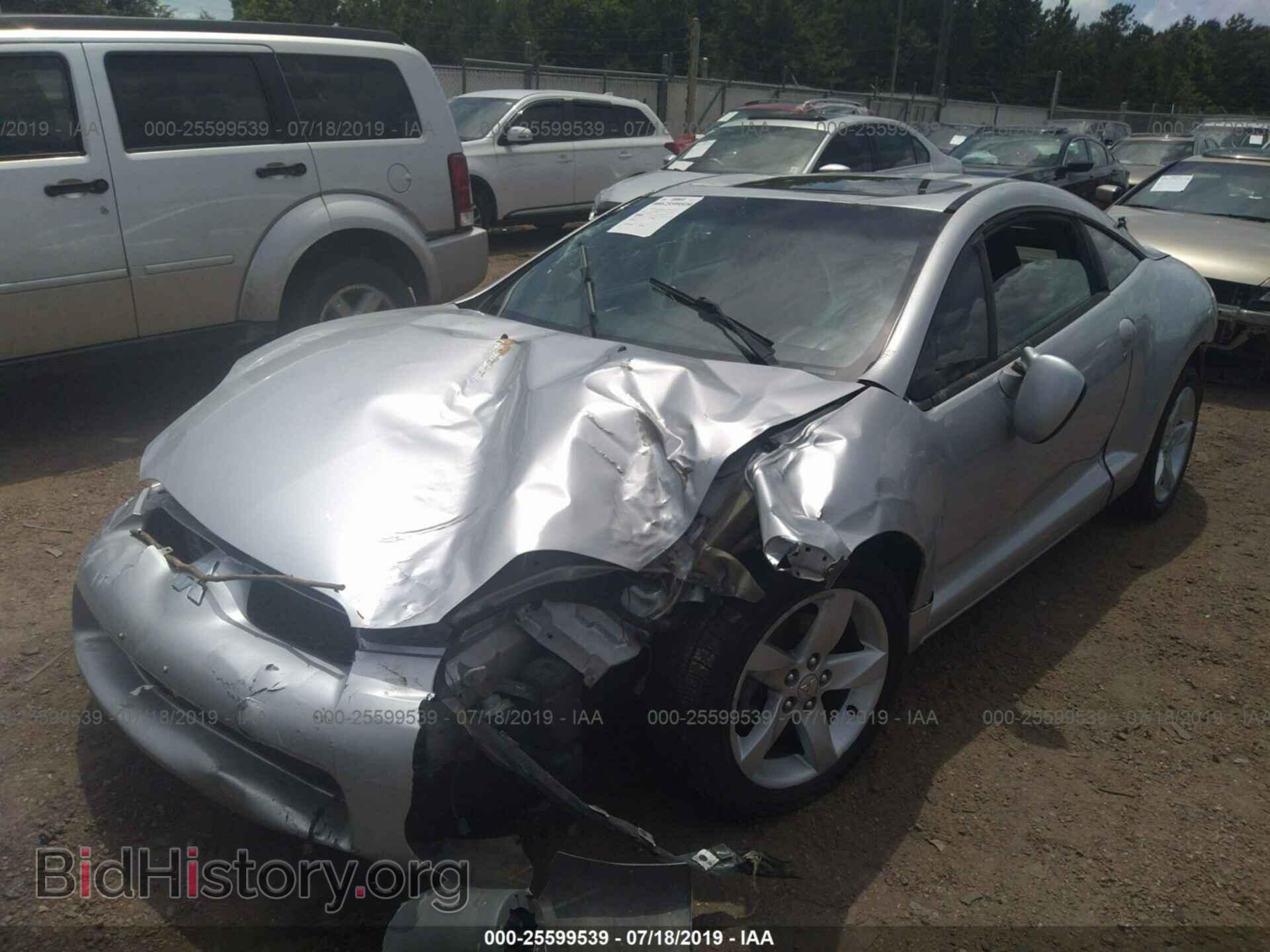 2007 MITSUBISHI ECLIPSE - VIN: 4A3AK24F27E012993 - Фото 6