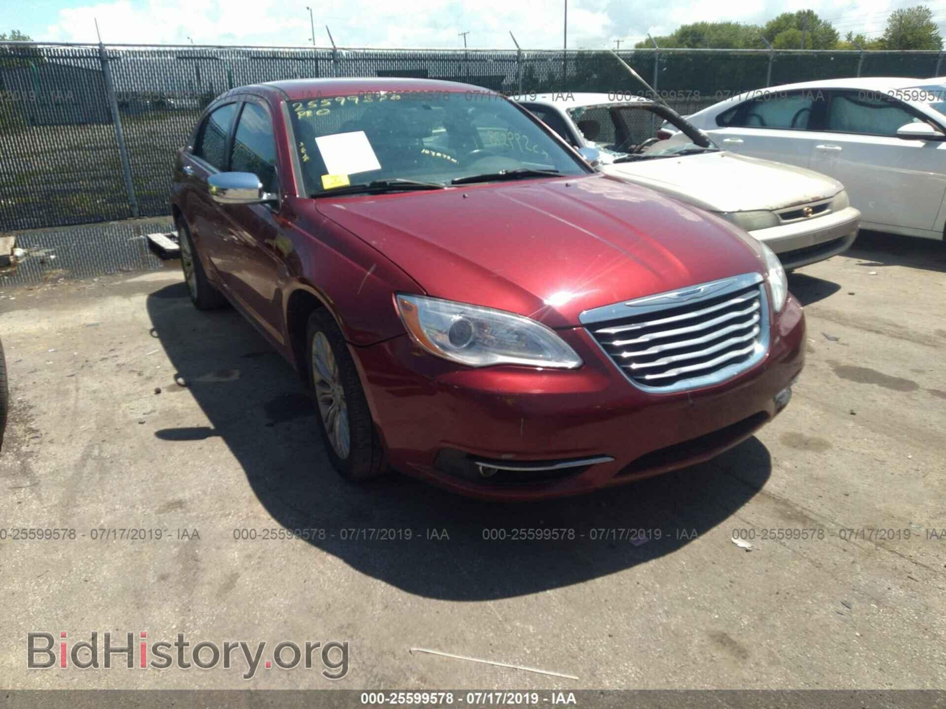 Фотография 1C3BC2FB1BN594399 - CHRYSLER 200 2011