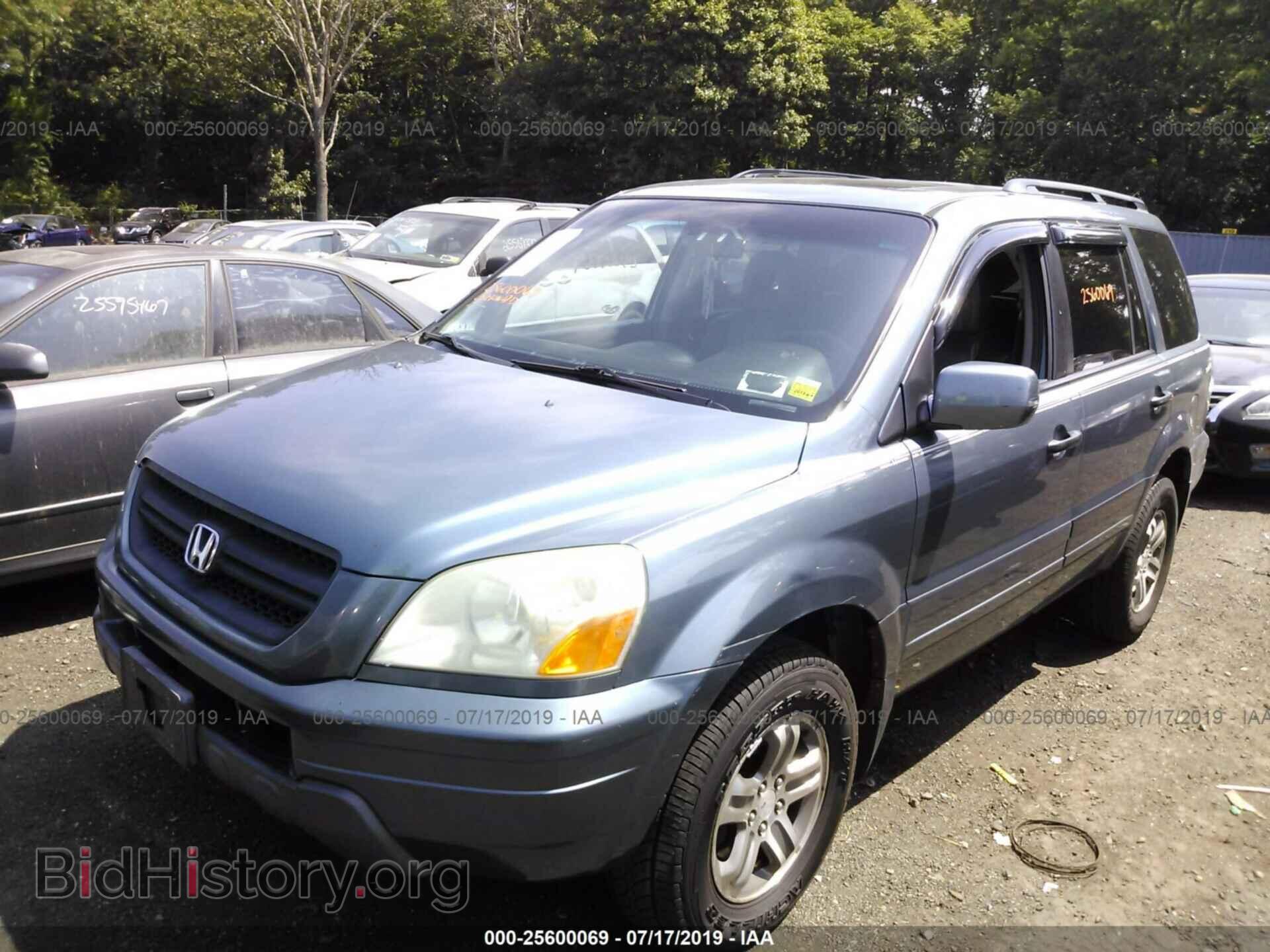 2005 HONDA PILOT - VIN: 5FNYF18505B020474 - Фото 2