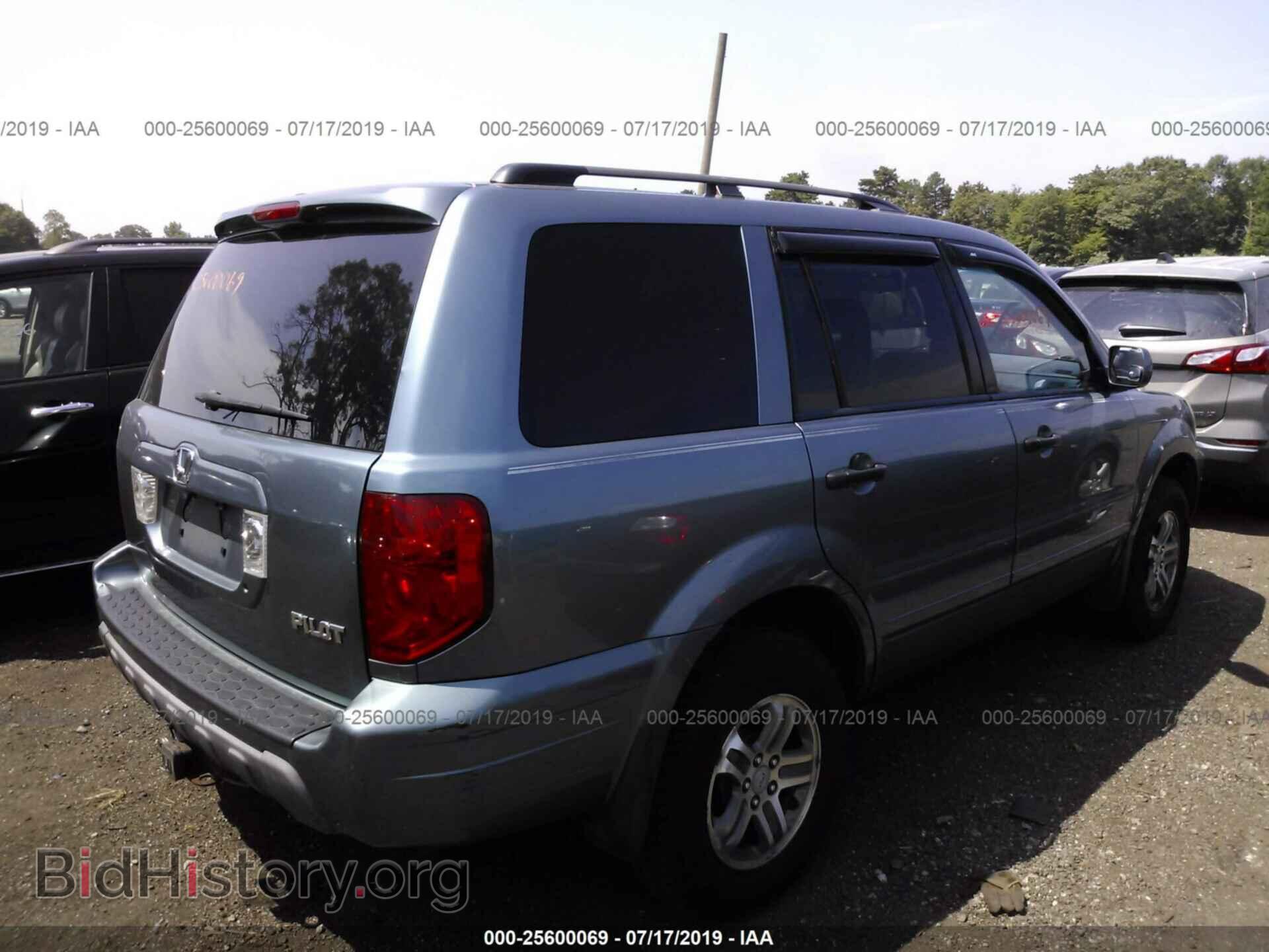 2005 HONDA PILOT - VIN: 5FNYF18505B020474 - Фото 4