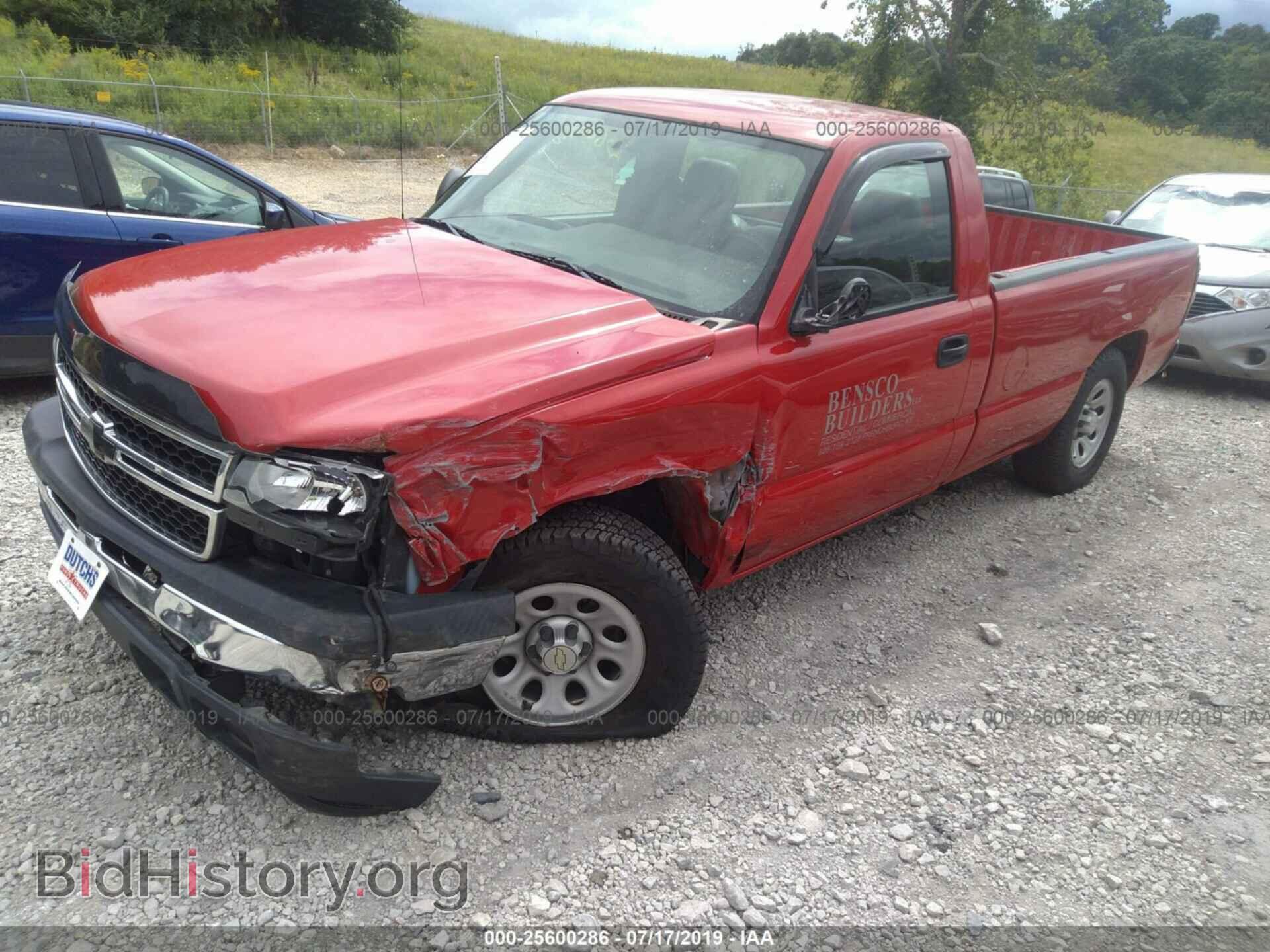 2006 CHEVROLET SILVERADO - VIN: 1GCEC14V76E191744 - Фото 2