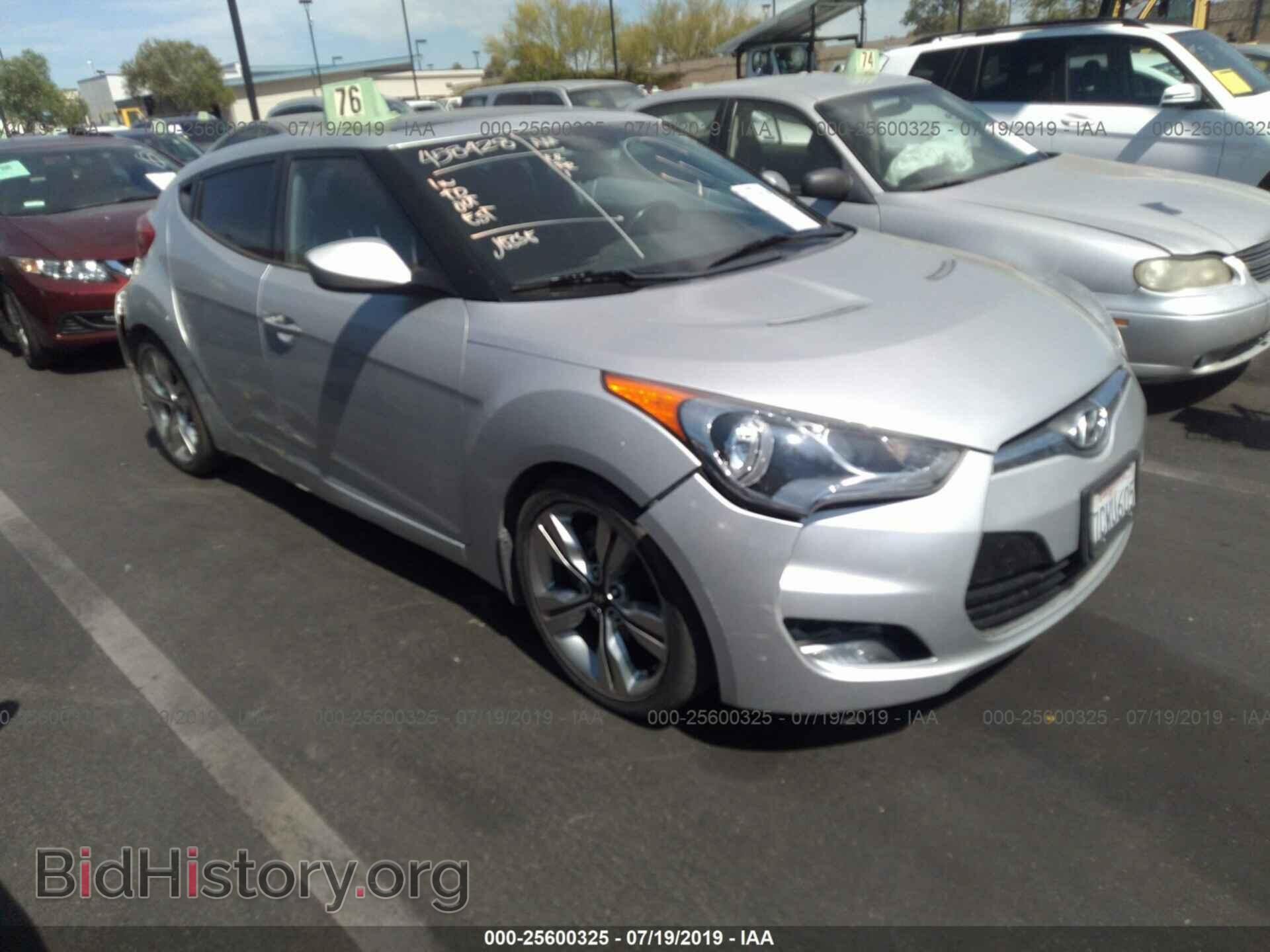 Photo KMHTC6AD7CU074694 - HYUNDAI VELOSTER 2012