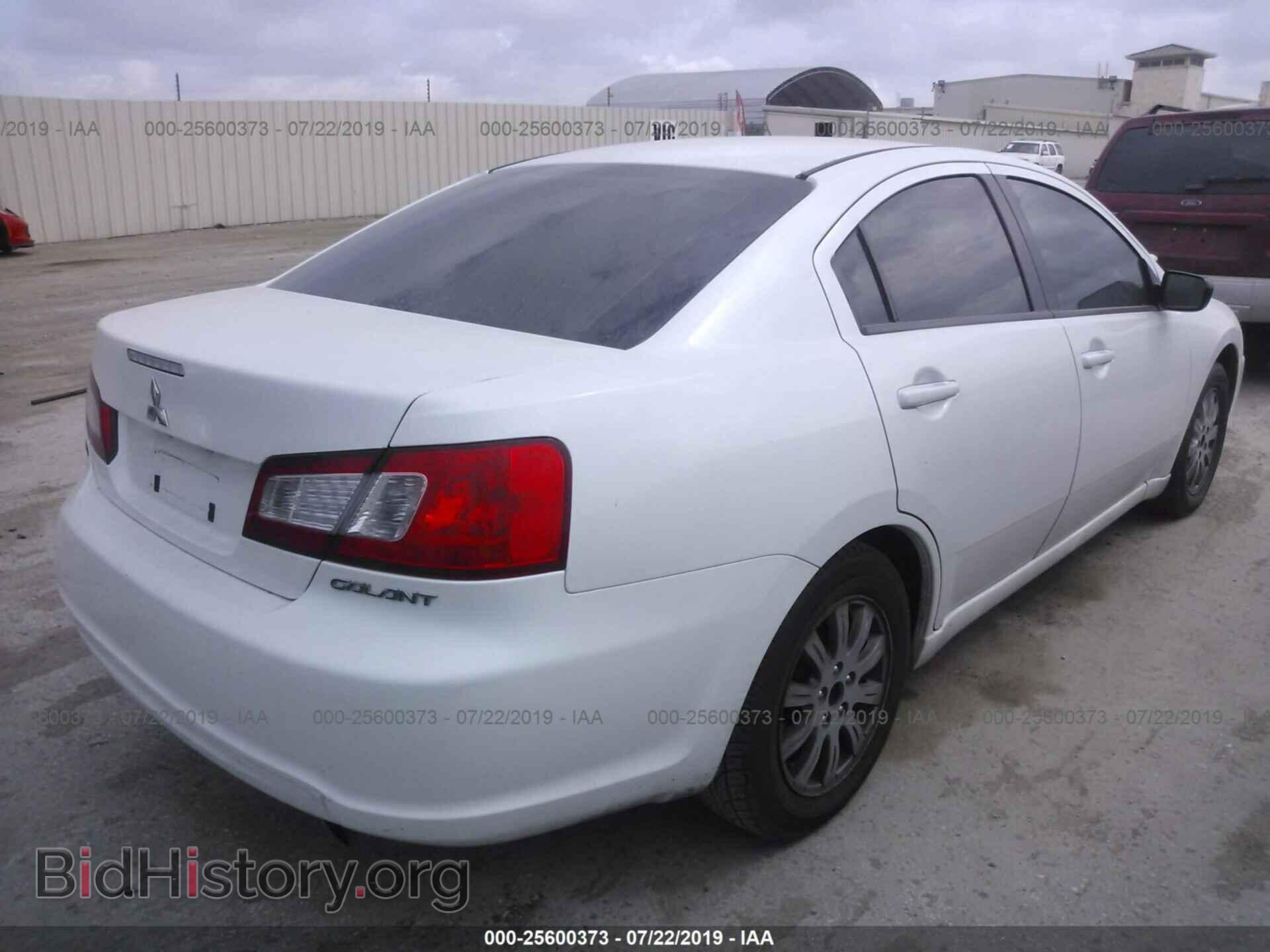 2012 MITSUBISHI GALANT - VIN: 4A32B2FF6CE022289 - Фото 4