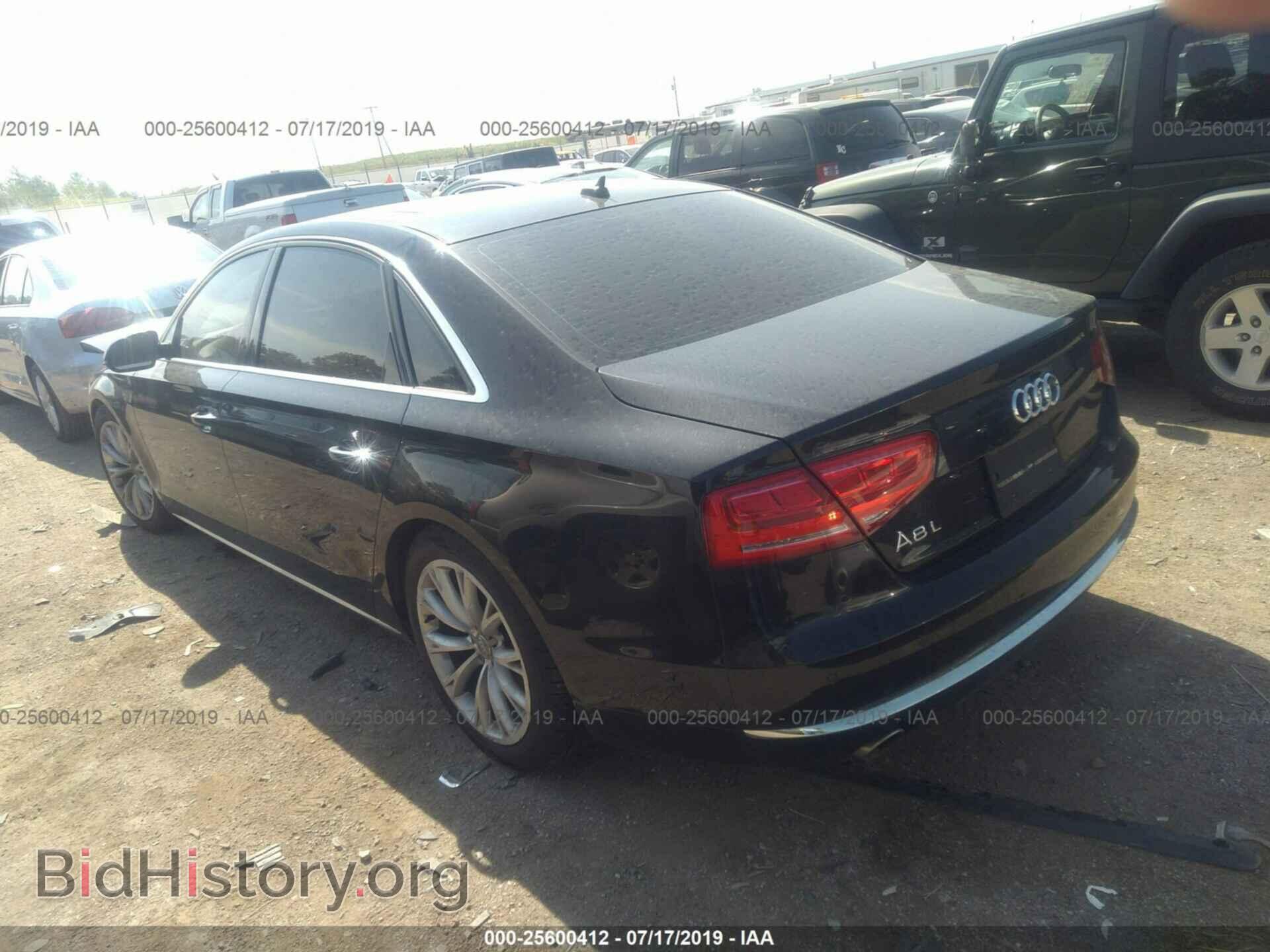 2013 AUDI A8 - VIN: WAURGAFD4DN001709 - Фото 3