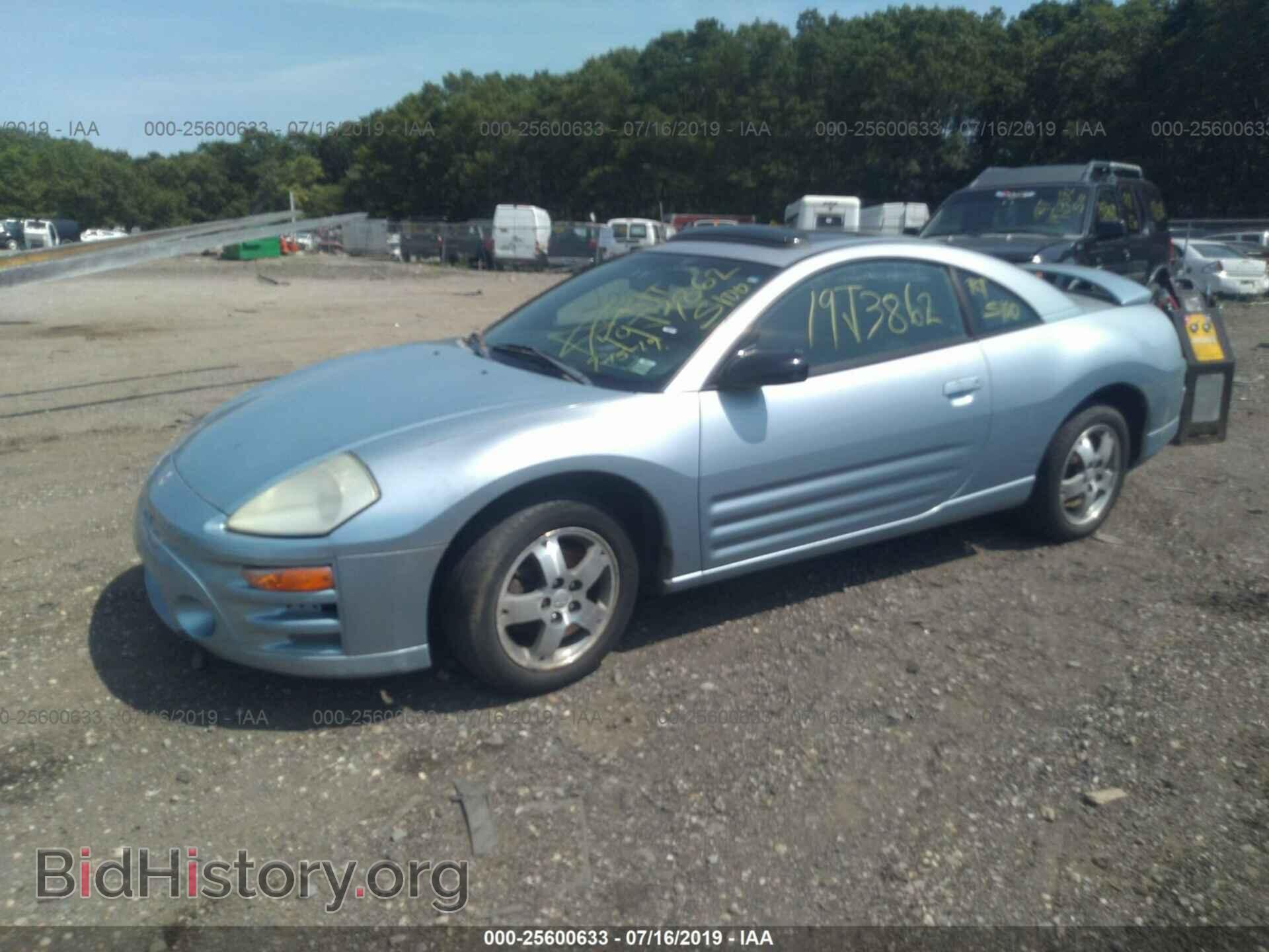 2003 MITSUBISHI ECLIPSE - VIN: 4A3AC44G03E031070 - Фото 2