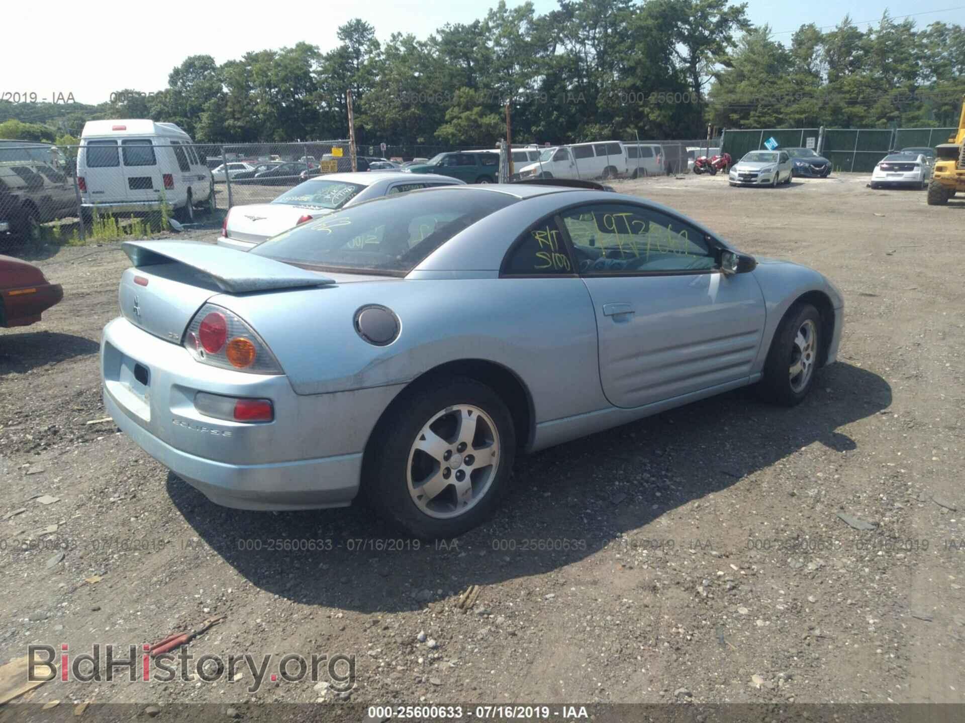 2003 MITSUBISHI ECLIPSE - VIN: 4A3AC44G03E031070 - Фото 4