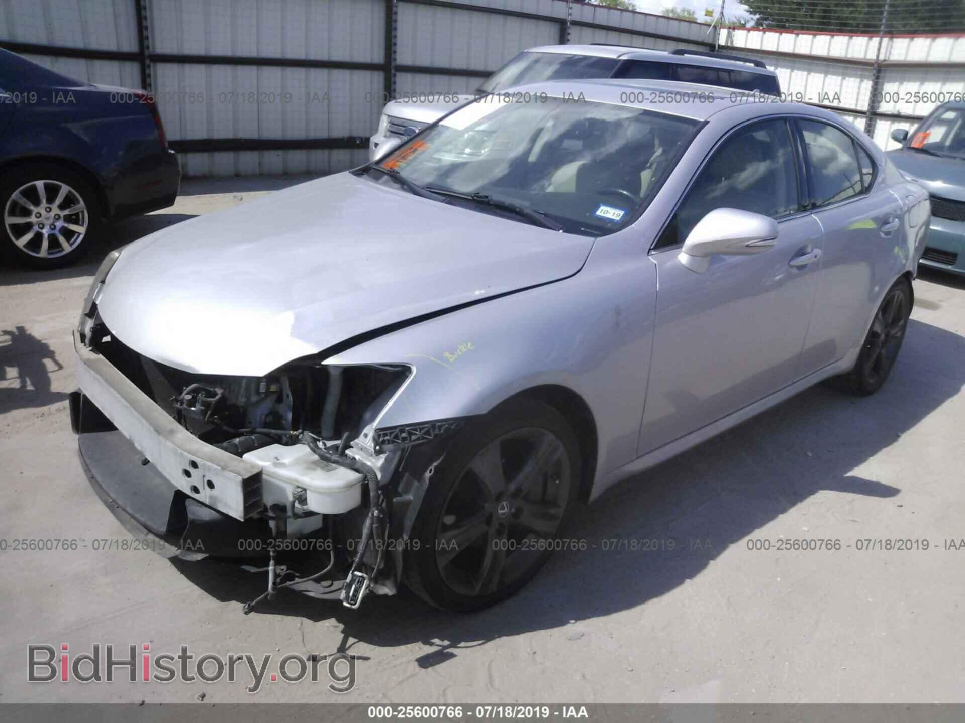 2012 LEXUS IS - VIN: JTHBE5C20C5030707 - Photo 2