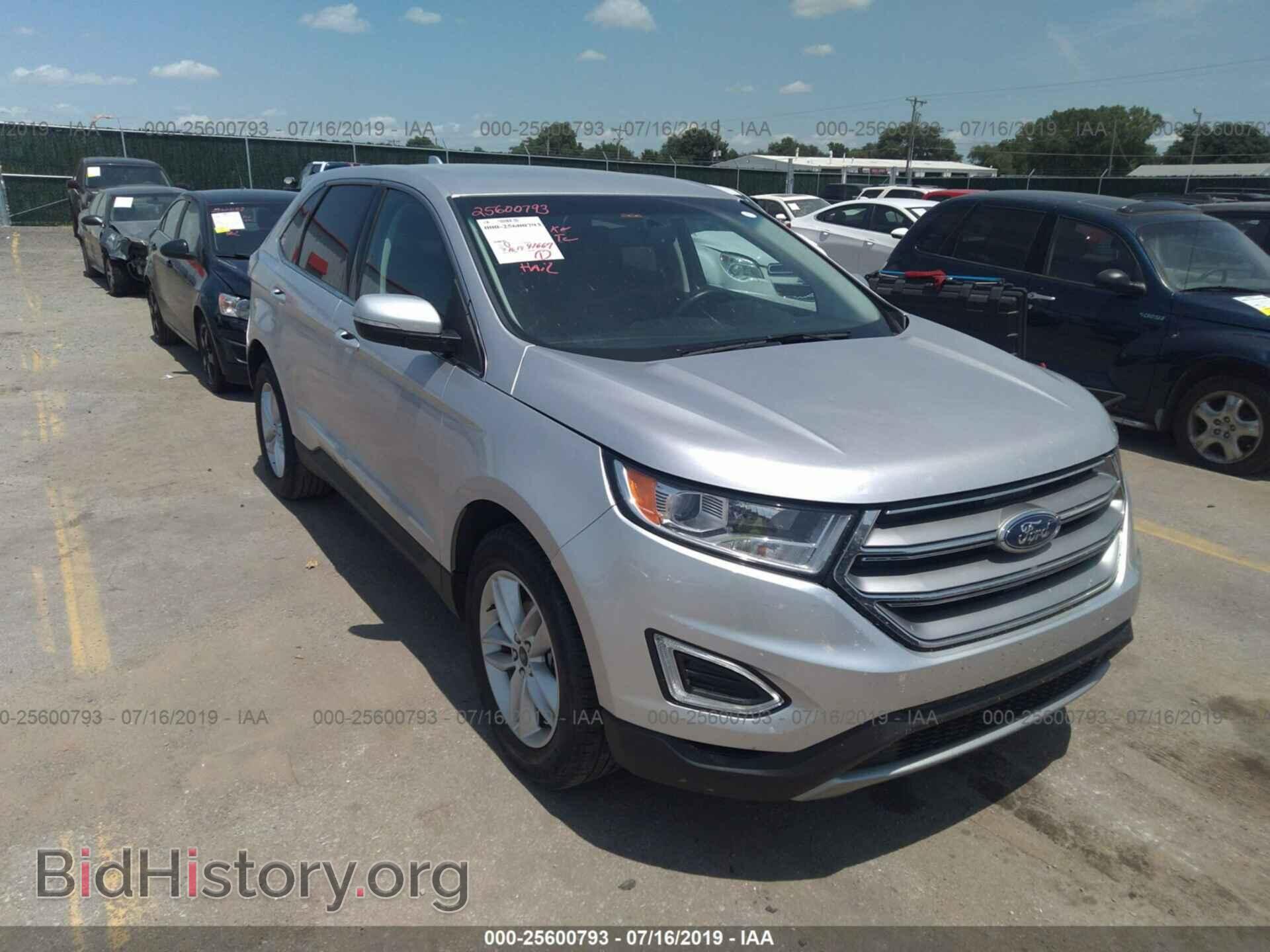 Фотография 2FMTK3J94FBB33174 - FORD EDGE 2015