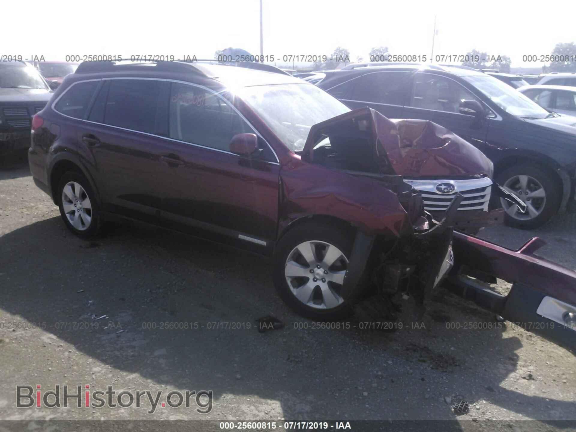 Фотография 4S4BRBGC8C3298774 - SUBARU OUTBACK 2012