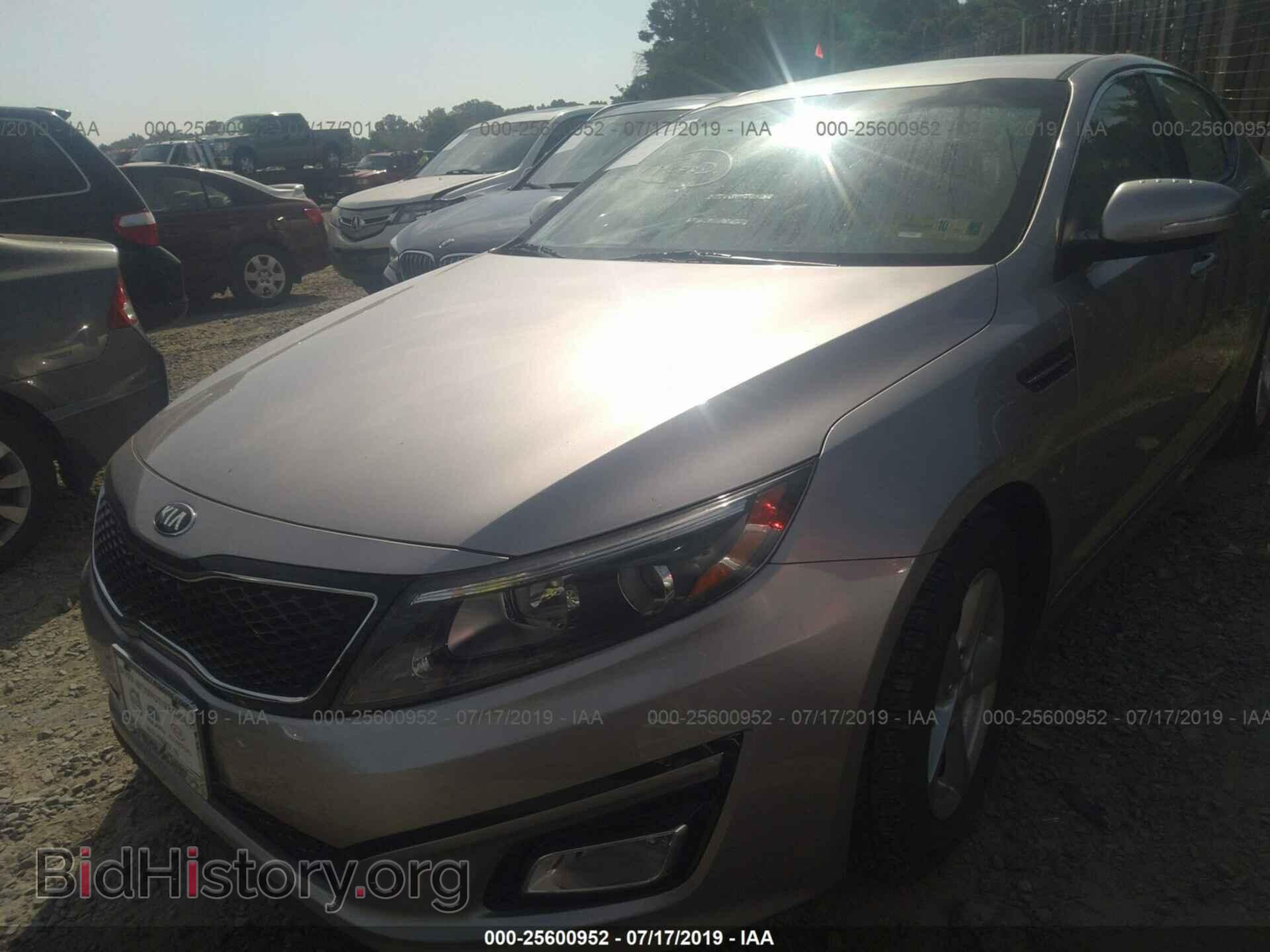 2015 KIA OPTIMA - VIN: KNAGM4A73F5588135 - Photo 2