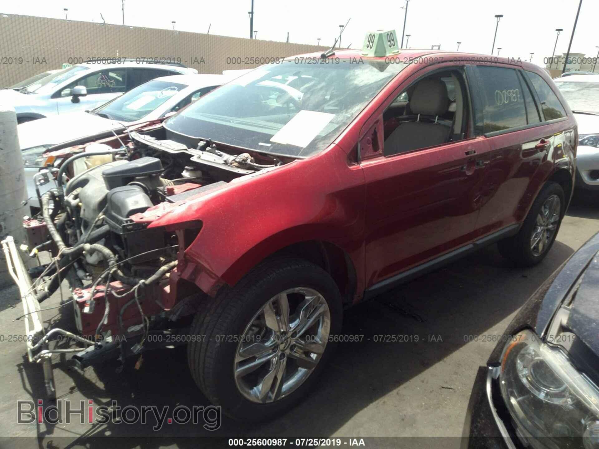 2013 FORD EDGE - VIN: 2FMDK3JC6DBE19332 - Фото 2