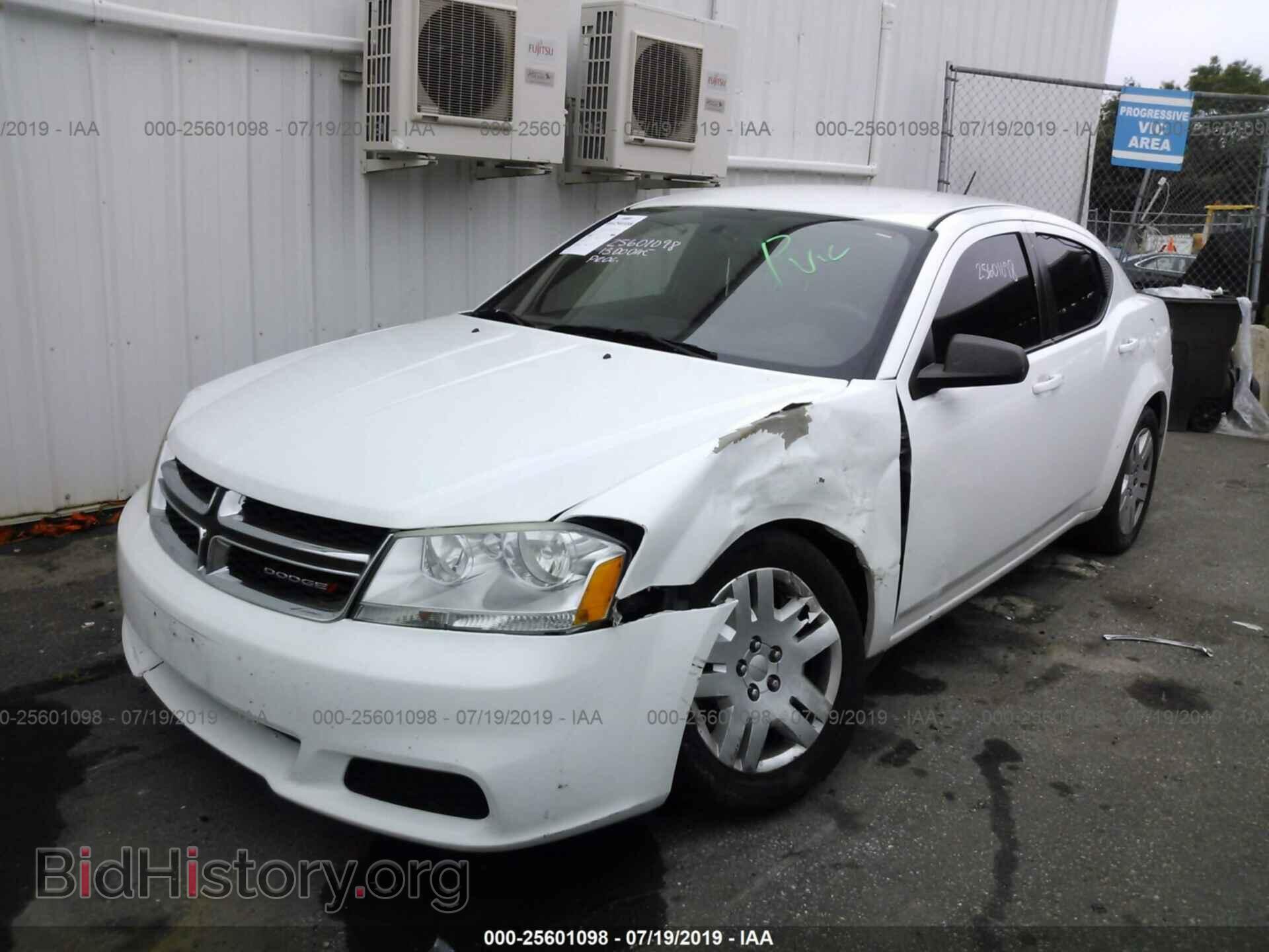 2013 DODGE AVENGER - VIN: 1C3CDZAB3DN532376 - Фото 2