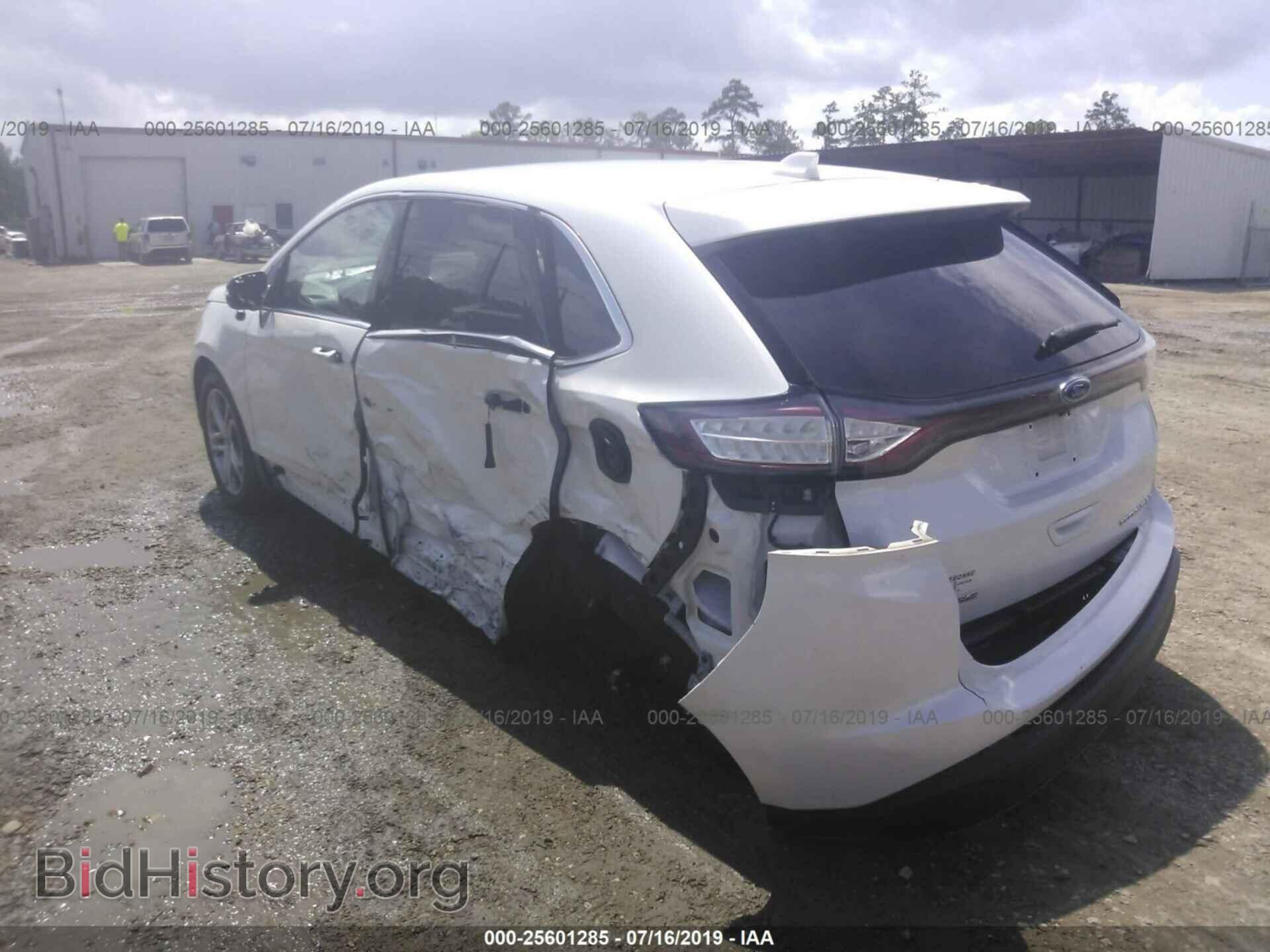 2015 FORD EDGE - VIN: 2FMTK3K86FBC16174 - Фото 3