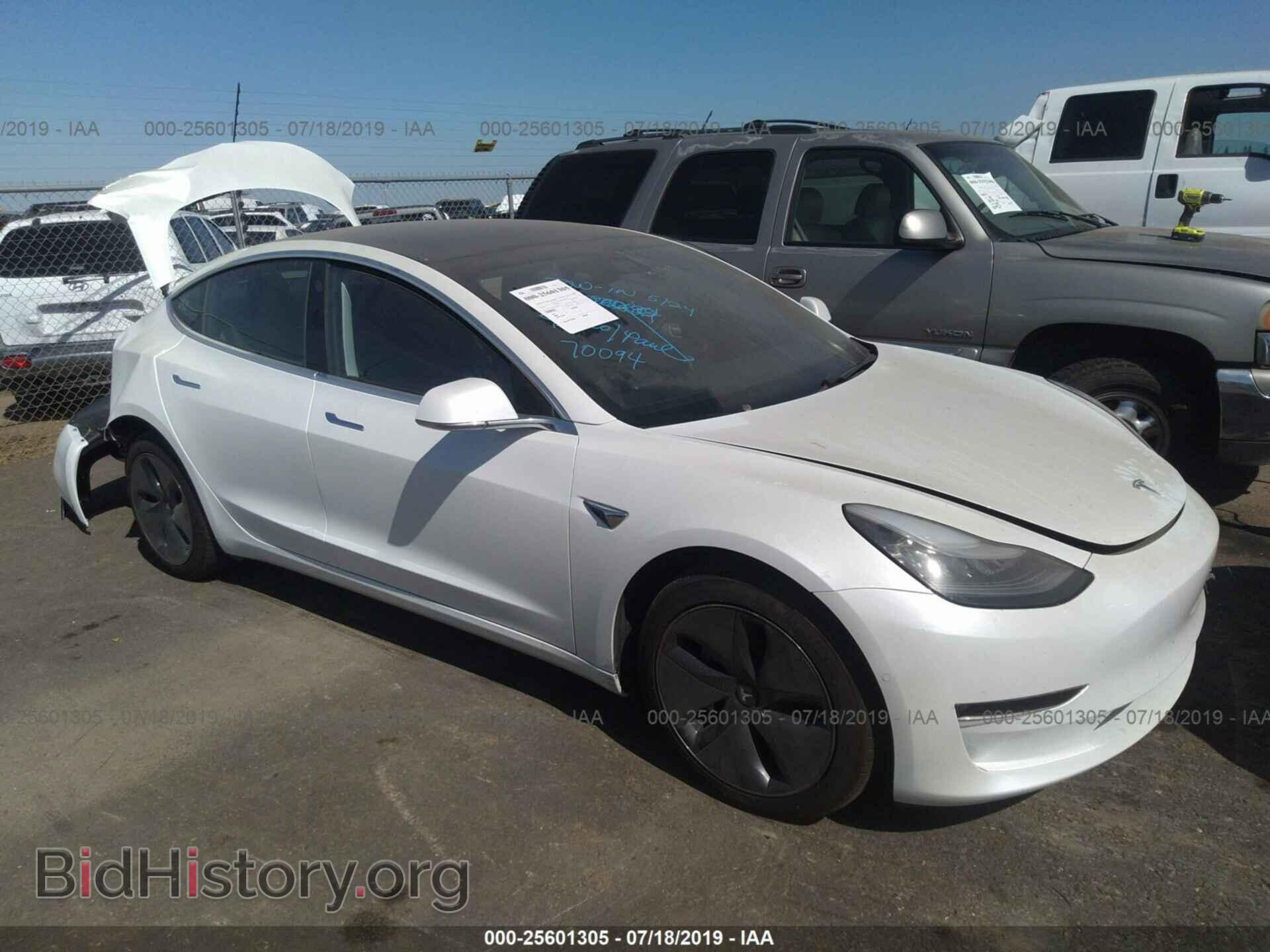 Photo 5YJ3E1EA2KF362809 - TESLA MODEL 3 2019