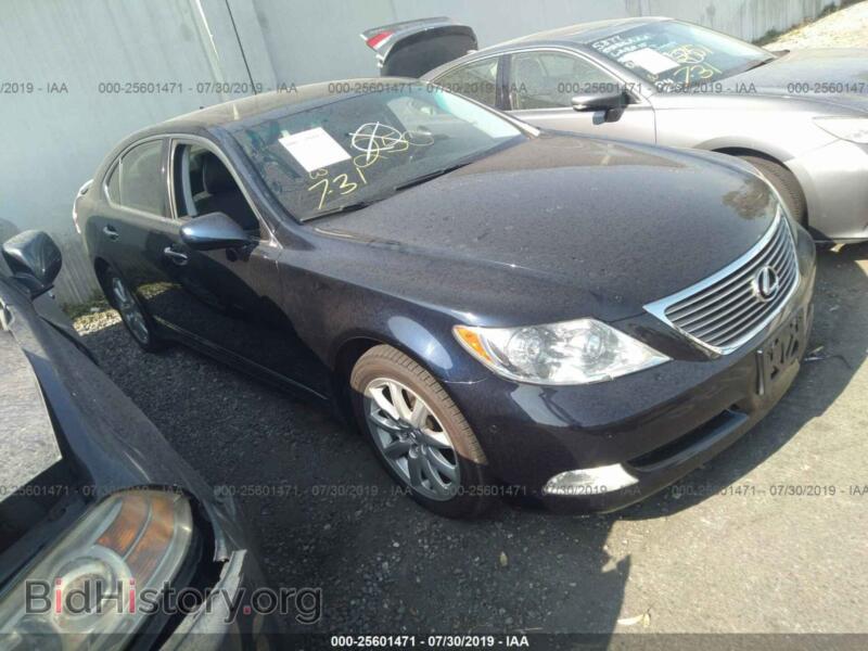 2007 Lexus LS 460 (VIN JTHBL46F675043787) — photo 1 of 10, IAAI, damage: left rear