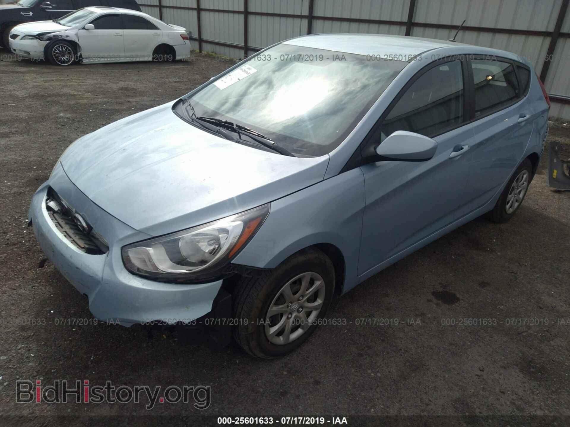 2014 HYUNDAI ACCENT - VIN: KMHCT5AE6EU157376 - Фото 2