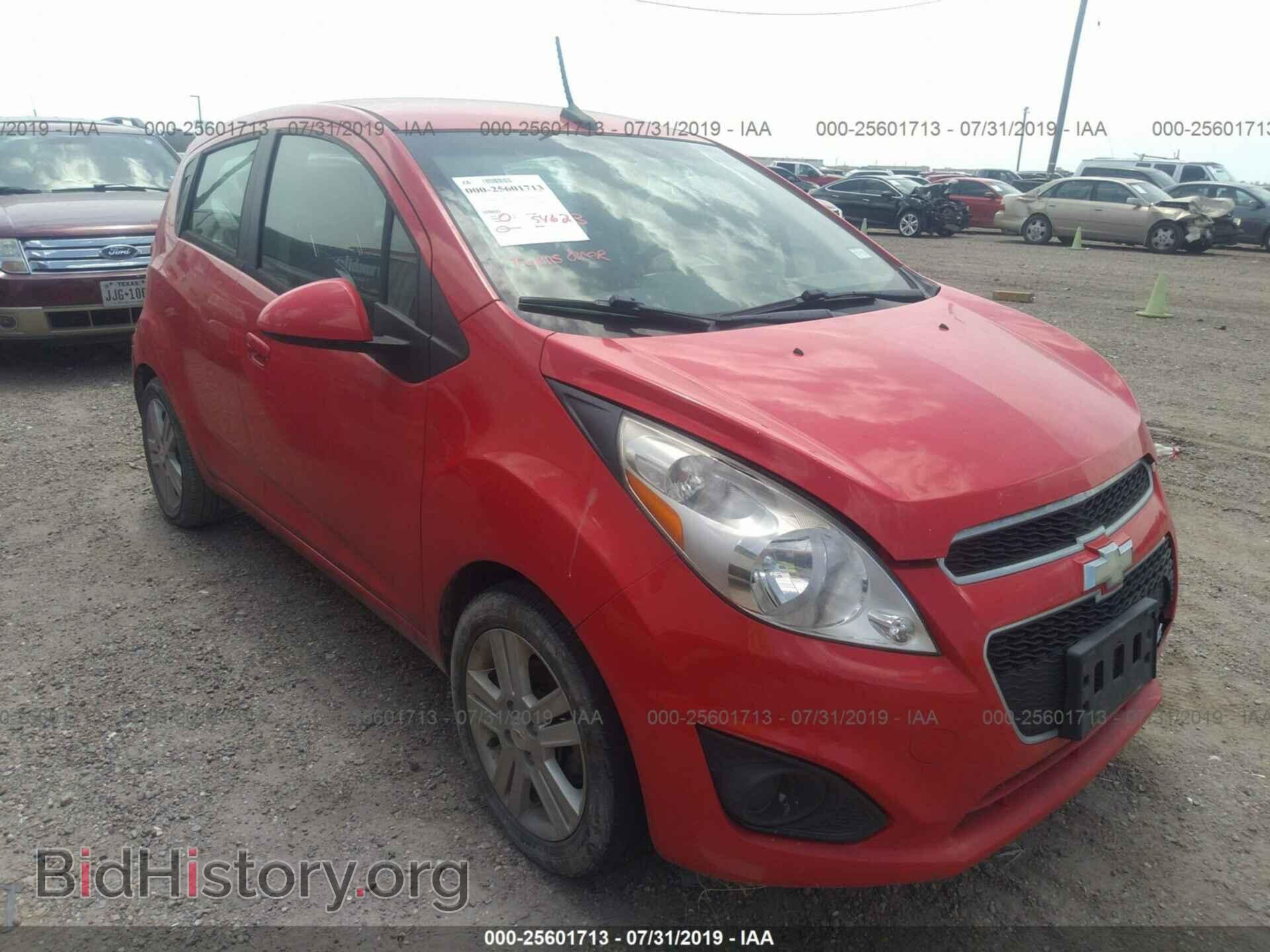 Photo KL8CB6S90DC511355 - CHEVROLET SPARK 2013