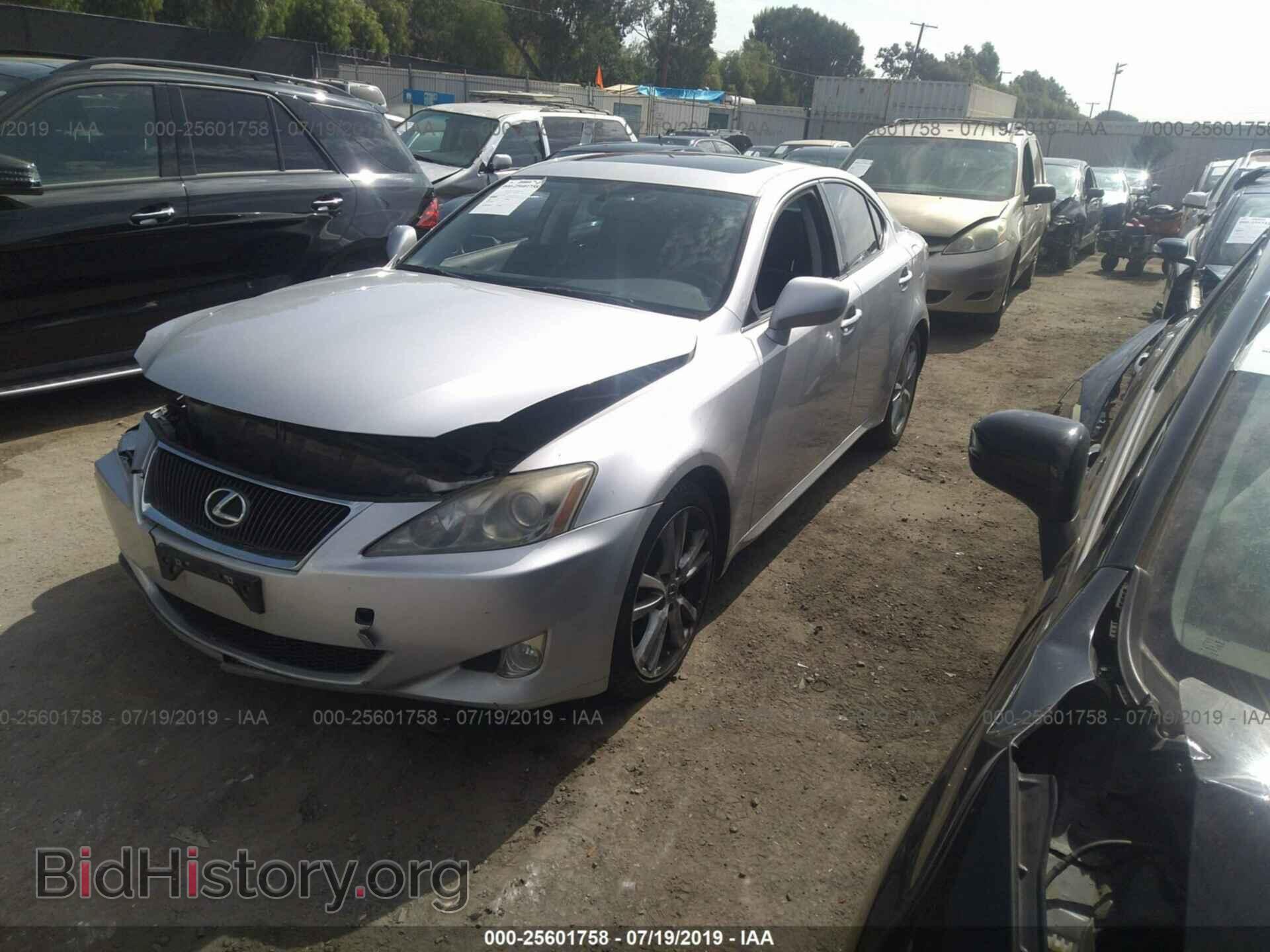 2007 LEXUS IS - VIN: JTHBK262172029298 - Фото 2