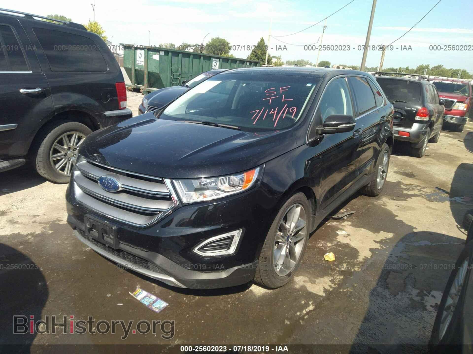 2016 FORD EDGE - VIN: 2FMPK4K88GBB78200 - Photo 2