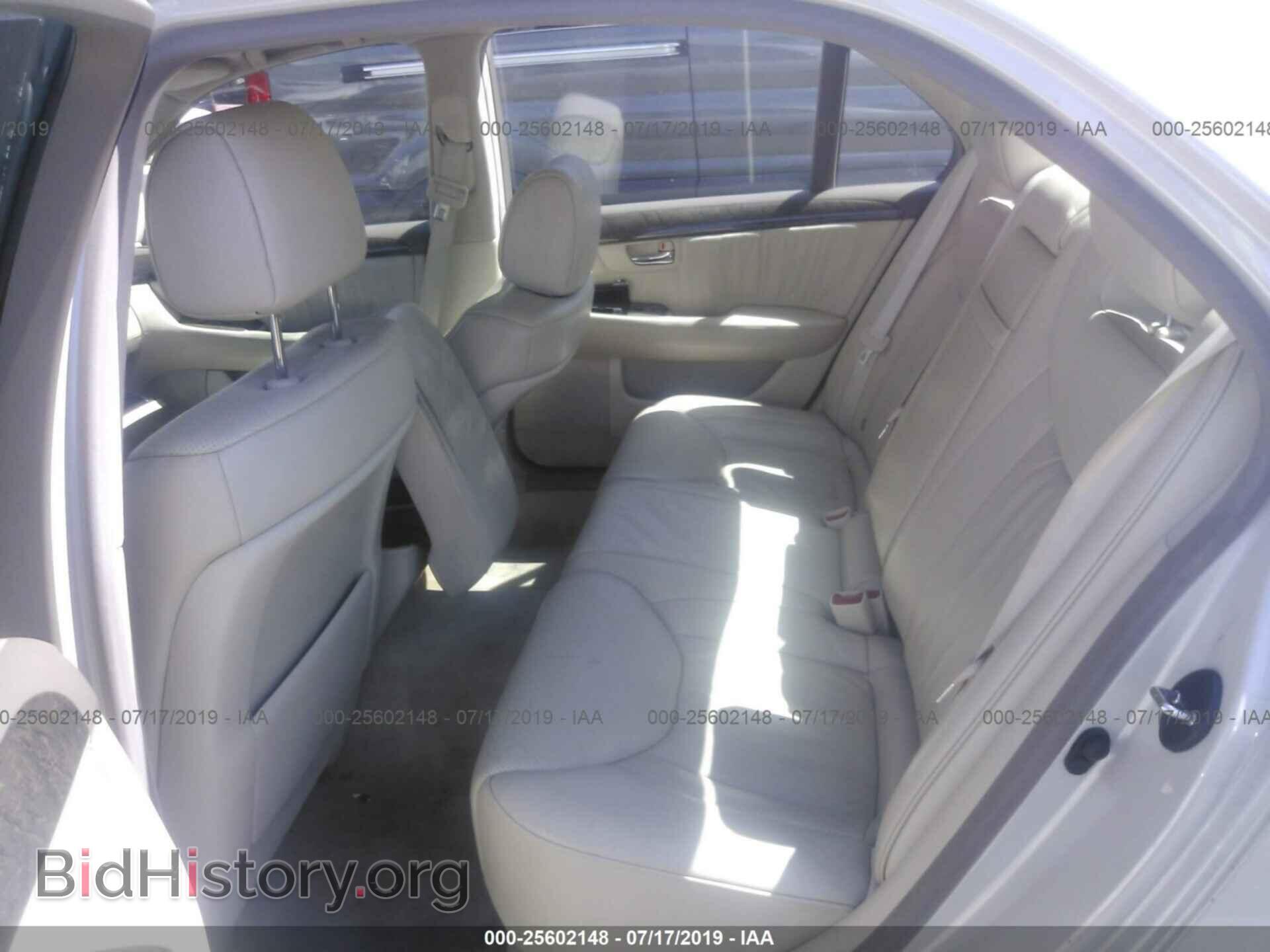 2002 LEXUS LS - VIN: JTHBN30F020074942 - Фото 8