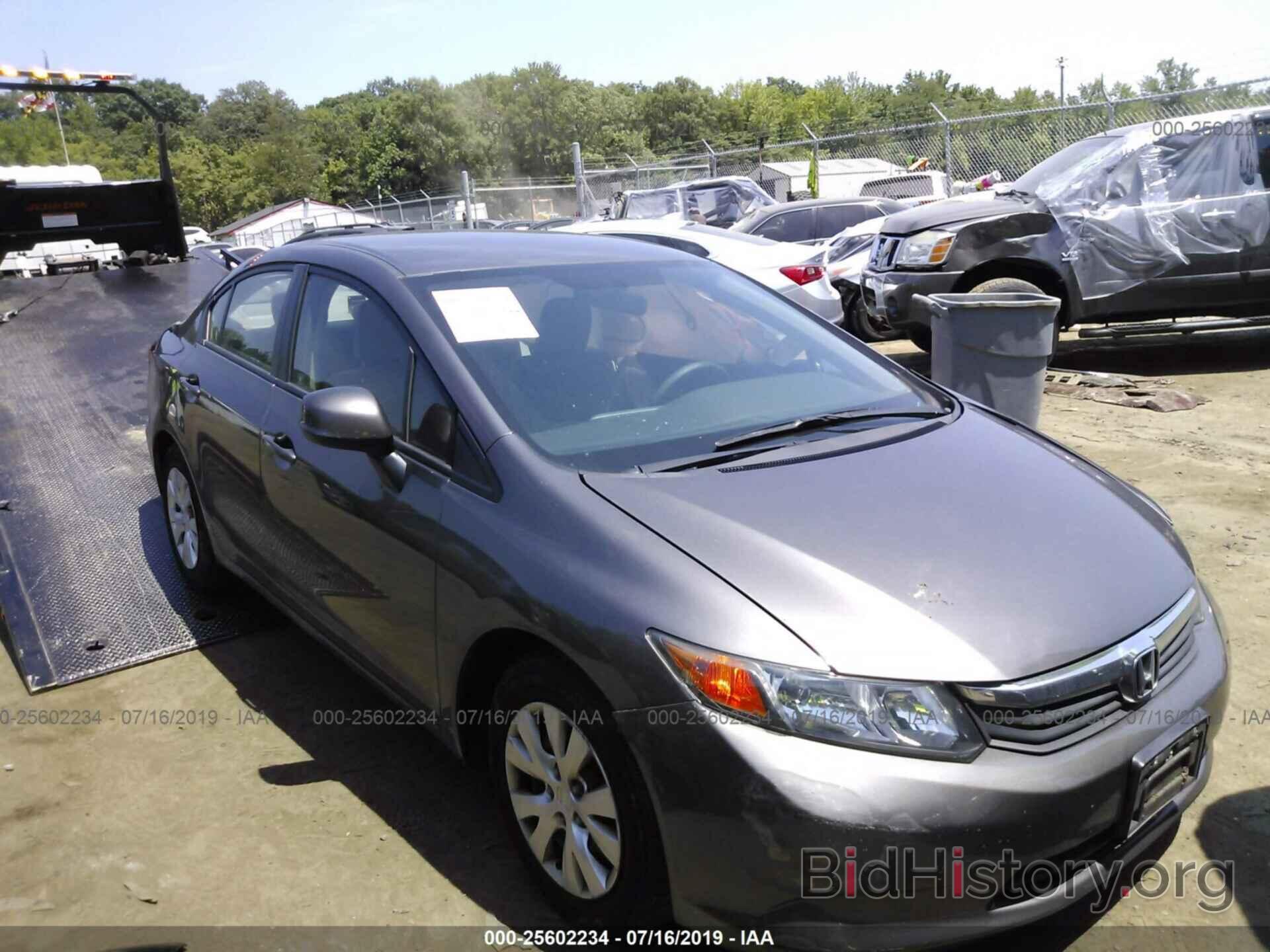 Photo 19XFB2F54CE359785 - HONDA CIVIC 2012