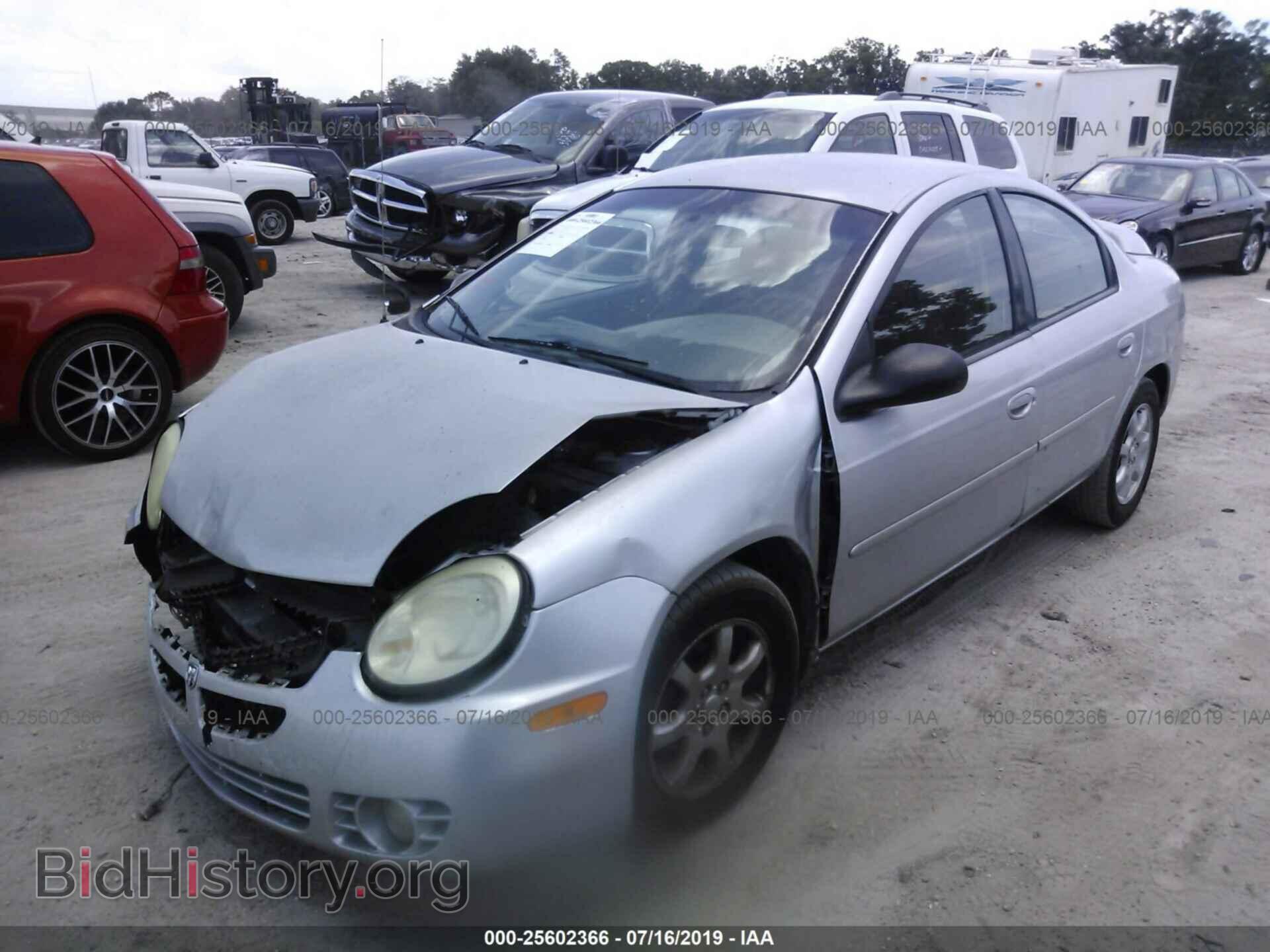 2005 DODGE NEON - VIN: 1B3ES56C55D202218 - Фото 2