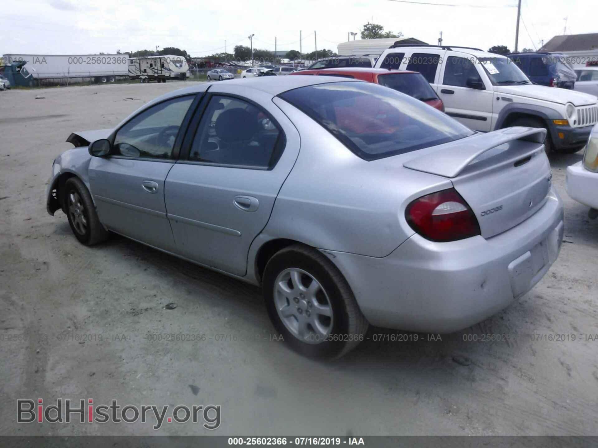 2005 DODGE NEON - VIN: 1B3ES56C55D202218 - Фото 3