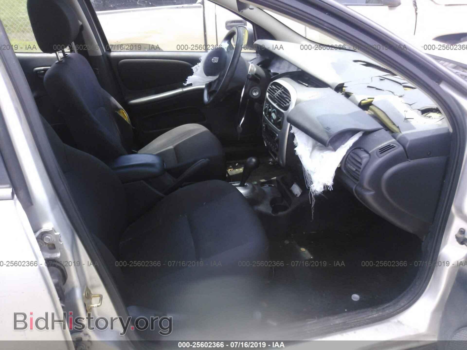 2005 DODGE NEON - VIN: 1B3ES56C55D202218 - Фото 5
