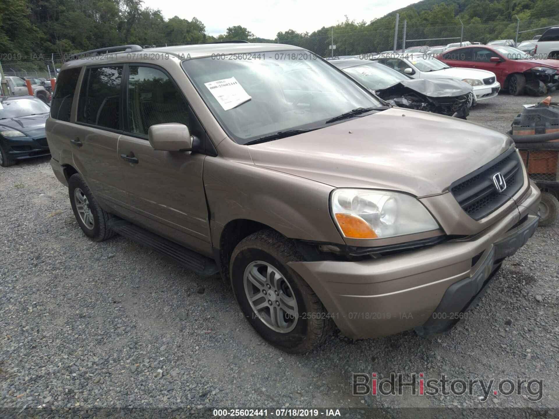 Photo 2HKYF18674H596006 - HONDA PILOT 2004