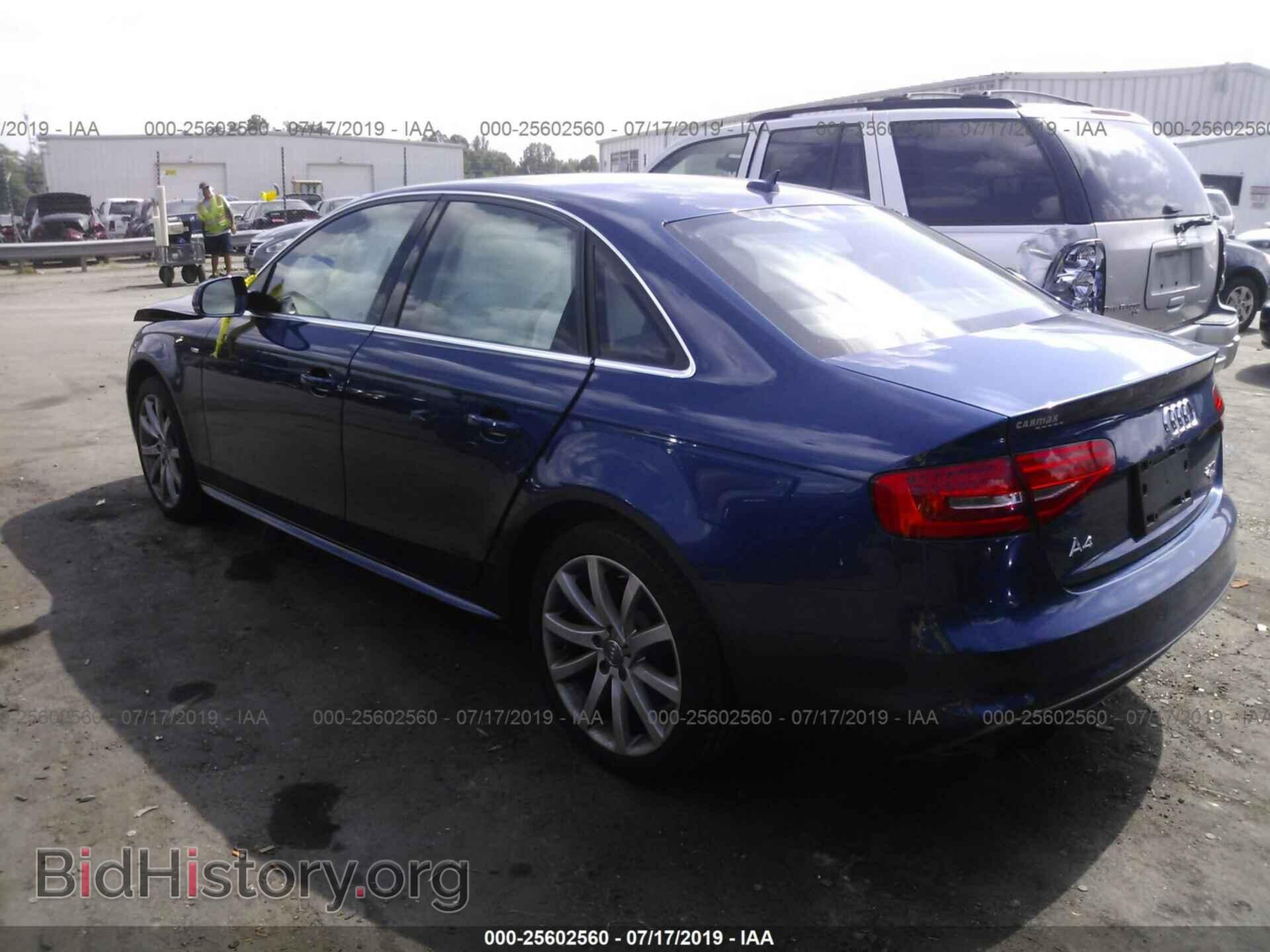 2014 AUDI A4 - VIN: WAUBFAFL9EN045315 - Photo 3