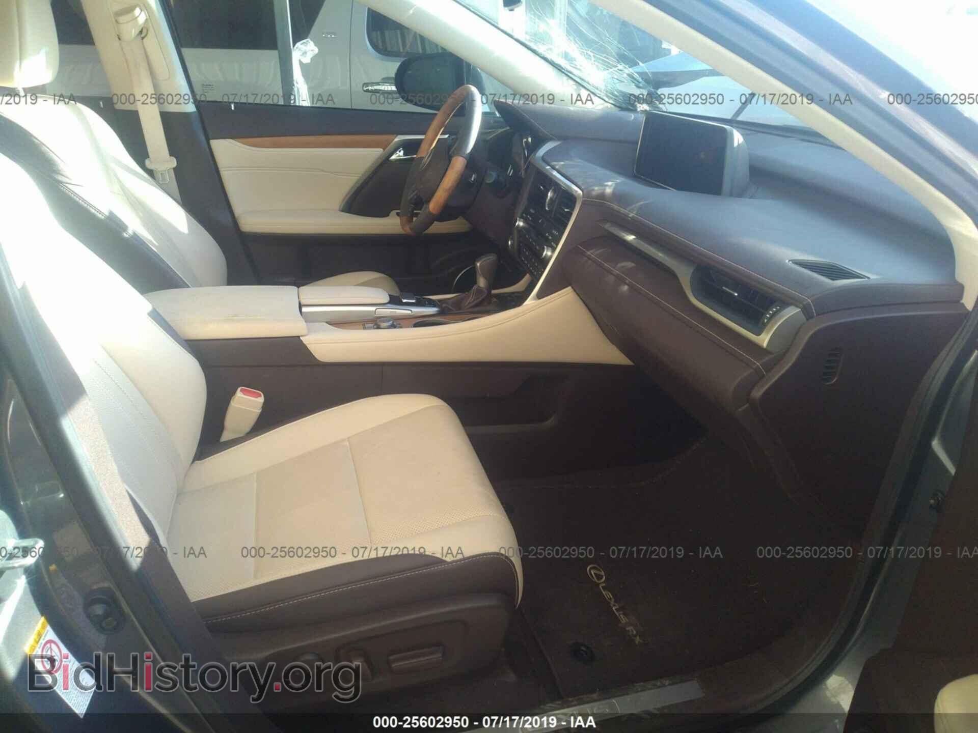 2016 LEXUS RX - VIN: 2T2ZZMCA3GC015239 - Фото 5