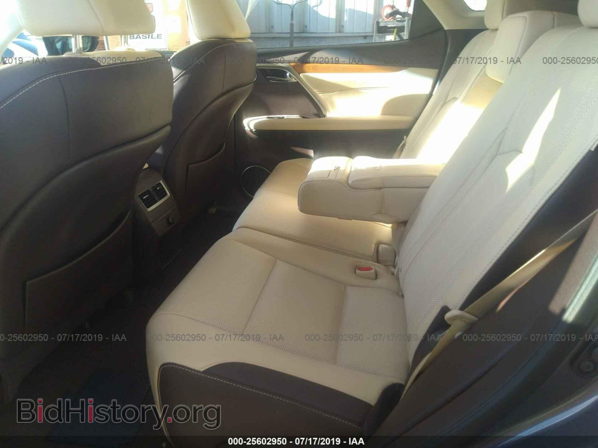 2016 LEXUS RX - VIN: 2T2ZZMCA3GC015239 - Фото 8