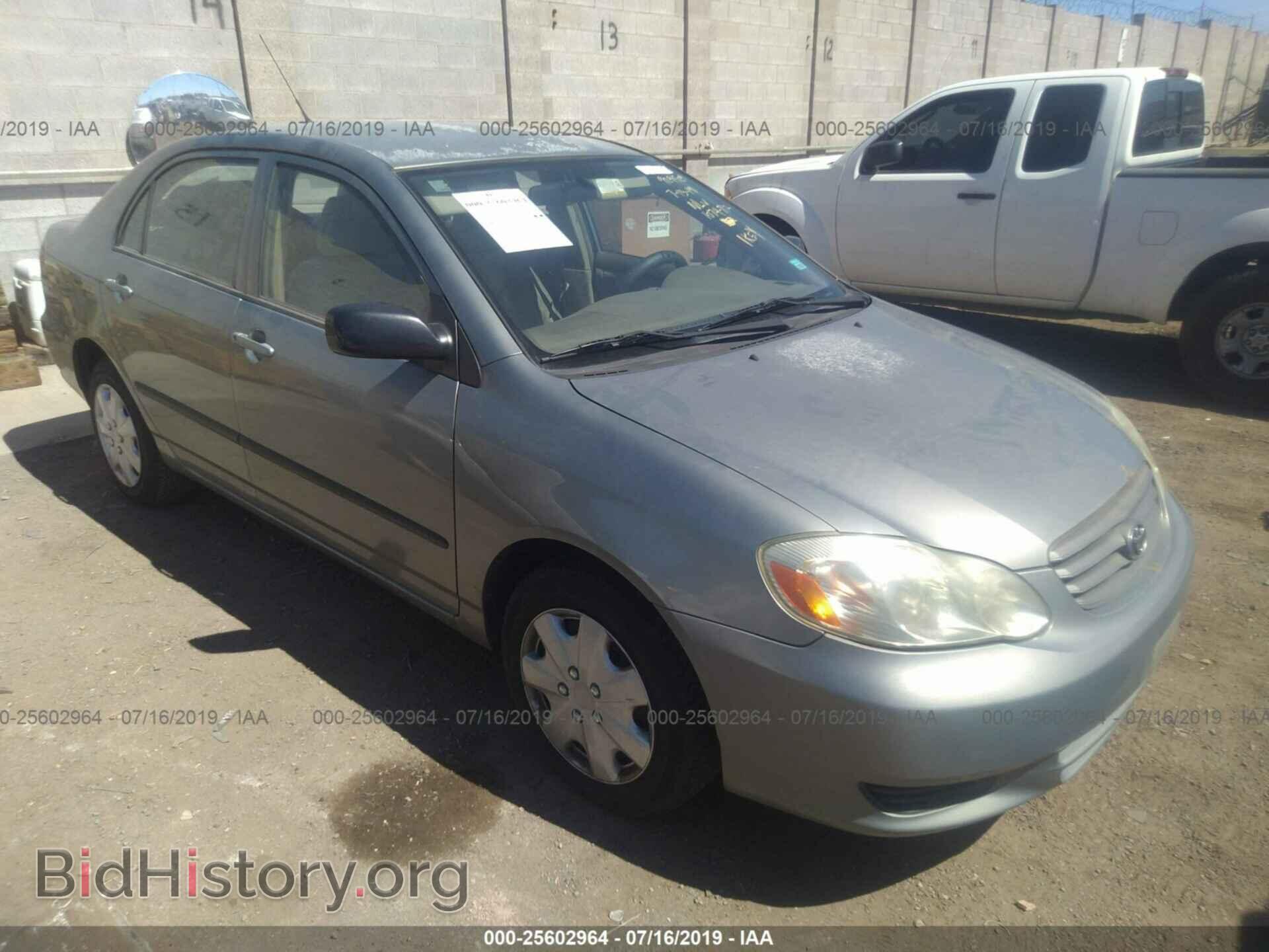 Photo 1NXBR32E73Z105197 - TOYOTA COROLLA 2003