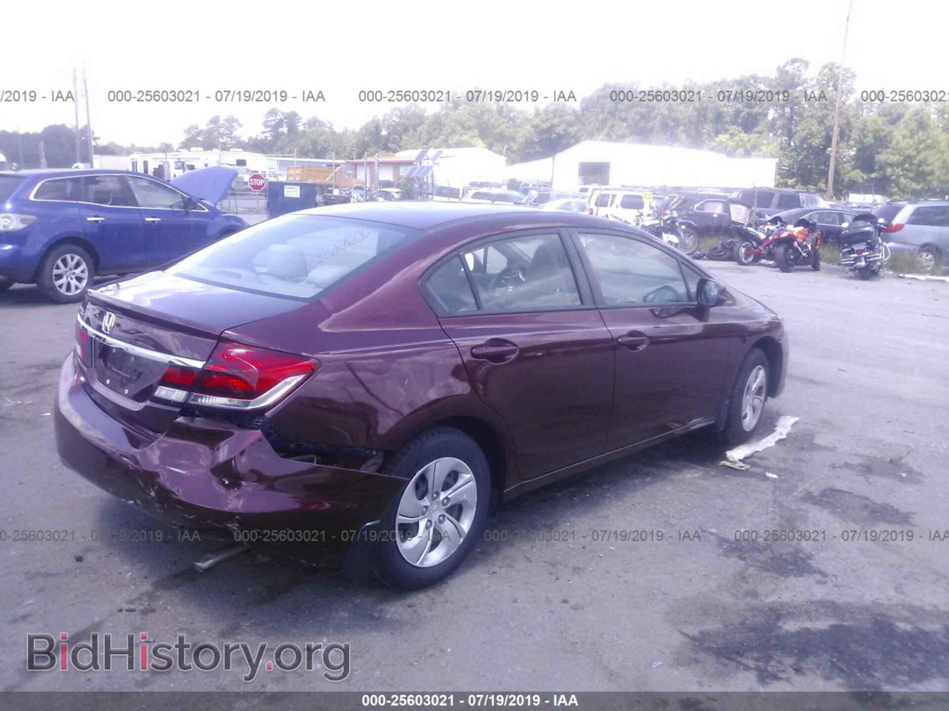 2013 HONDA CIVIC - VIN: 19XFB2F5XDE214364 - Фото 4