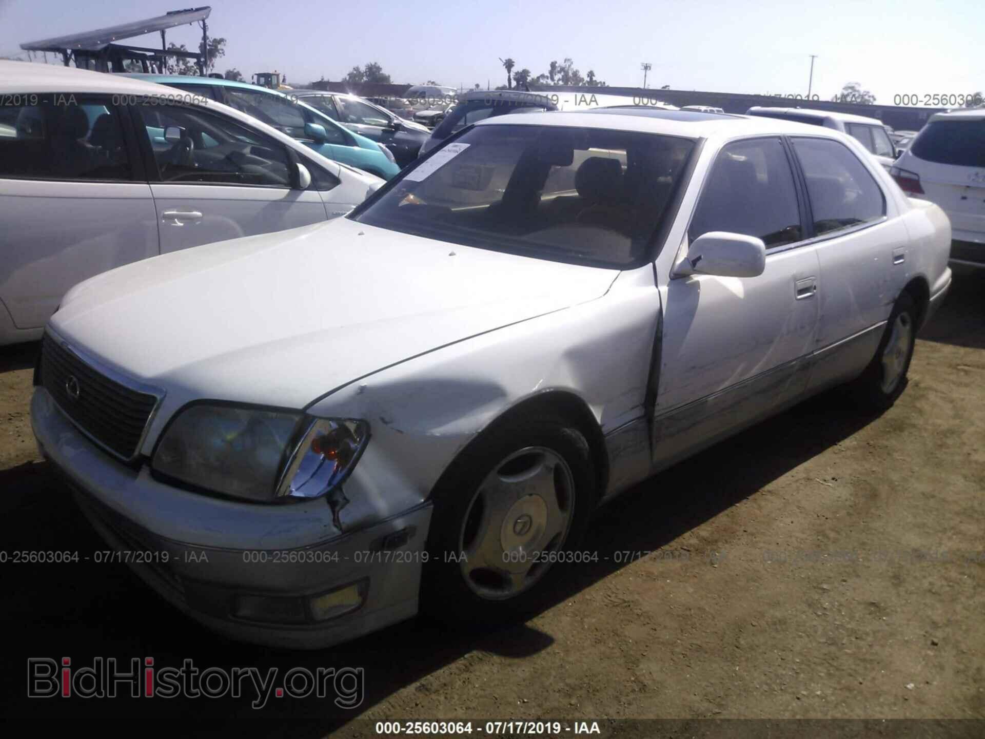 1998 LEXUS LS - VIN: JT8BH28F7W0133478 - Фото 2