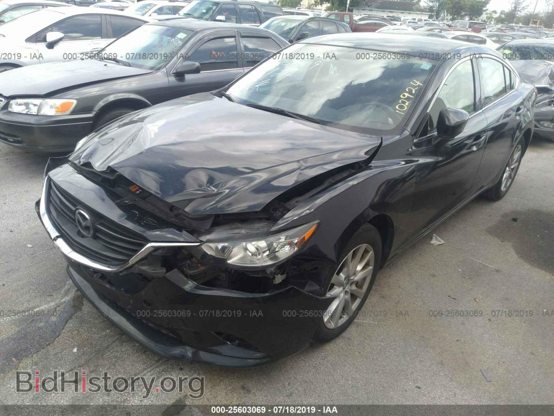 2017 MAZDA 6 - VIN: JM1GL1U50H1102924 - Фото 2