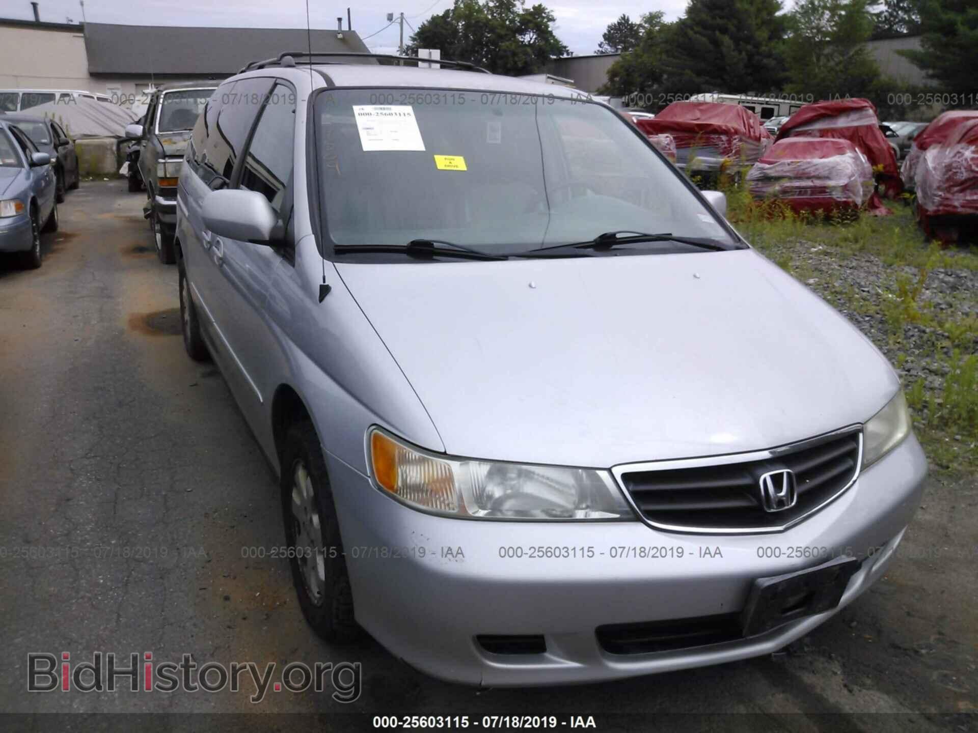Фотография 5FNRL18073B048044 - HONDA ODYSSEY 2003