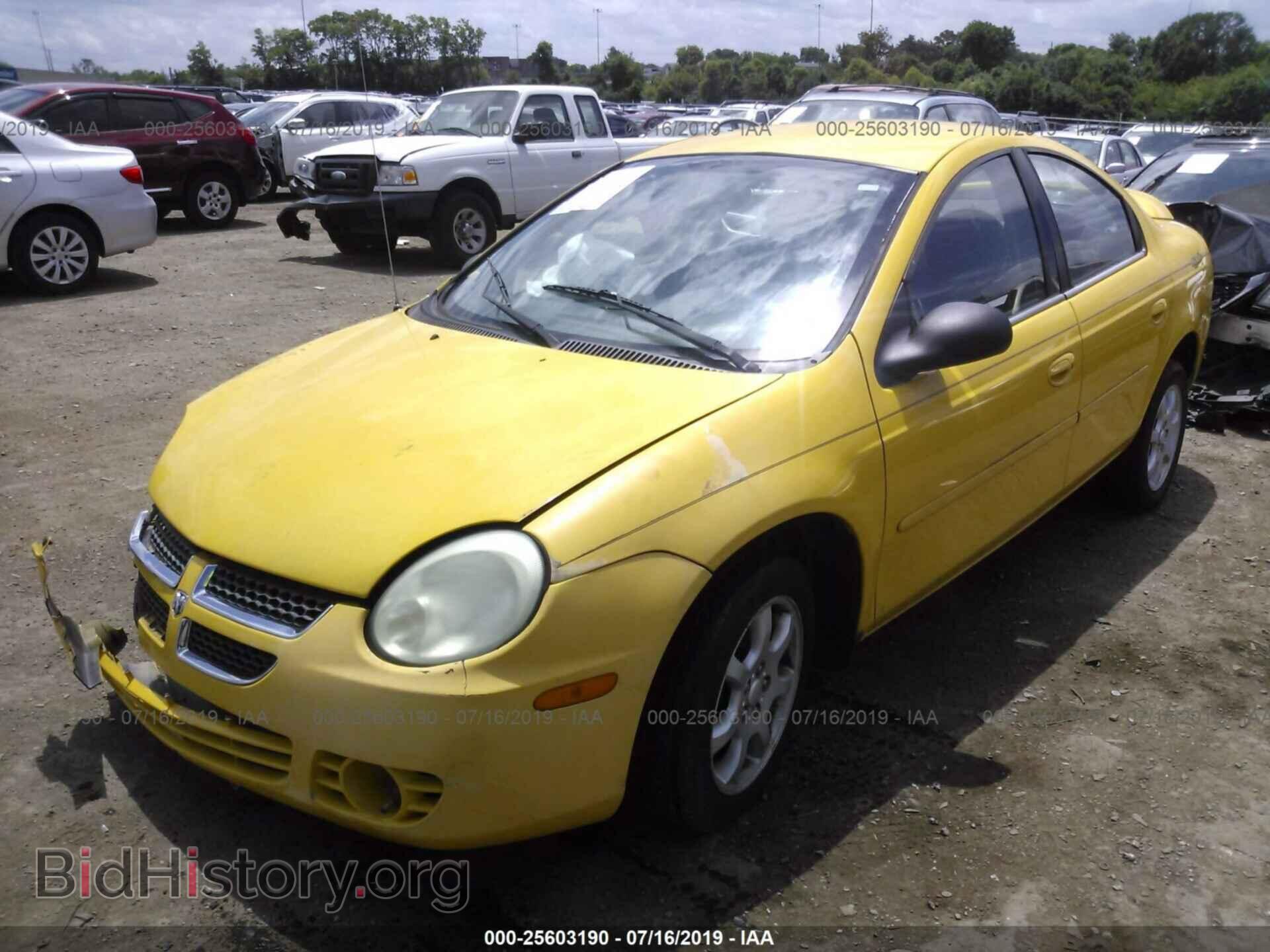 2004 DODGE NEON - VIN: 1B3ES56C84D602272 - Фото 2