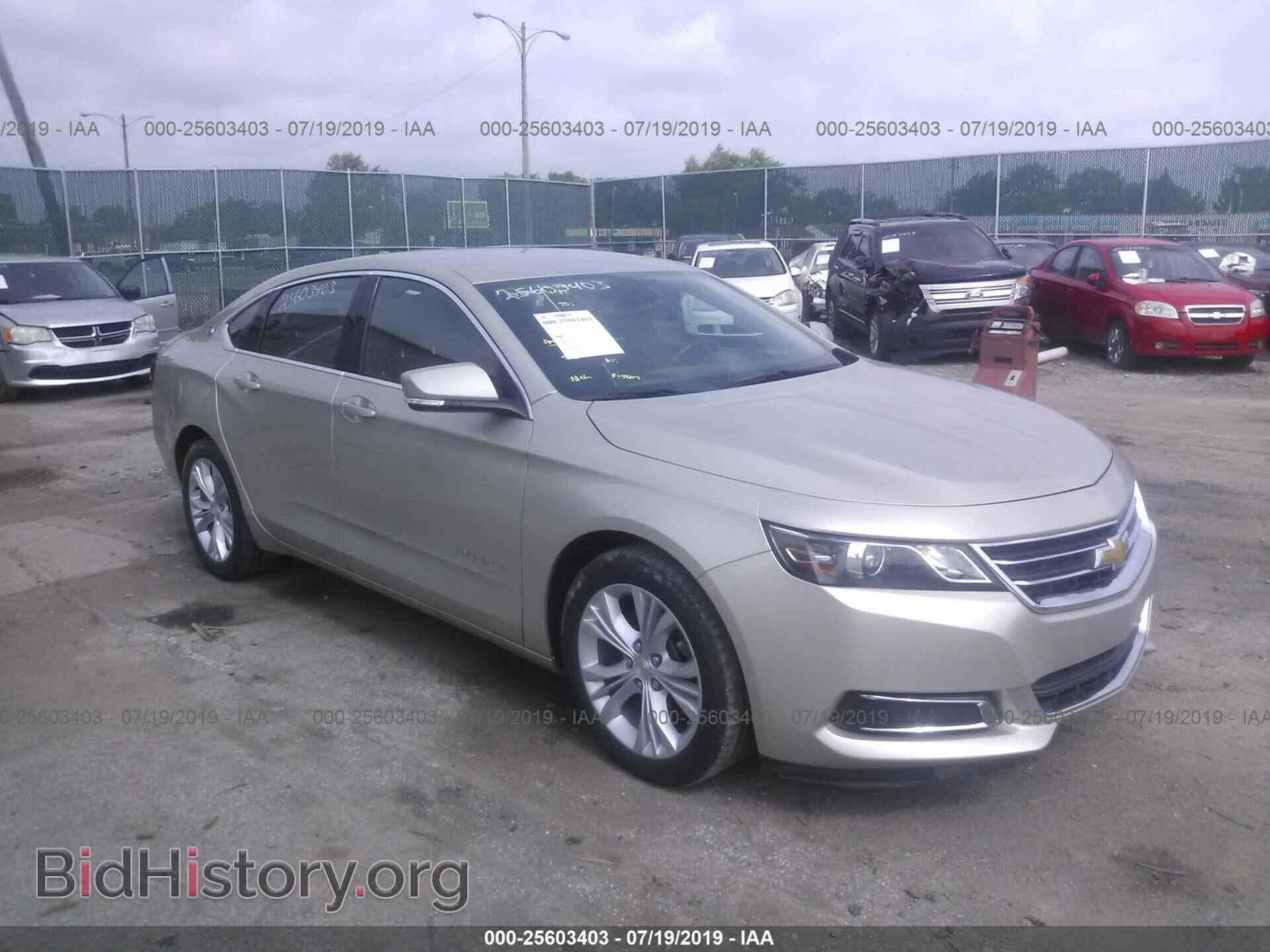 Фотография 2G1115SL5E9200299 - CHEVROLET IMPALA 2014