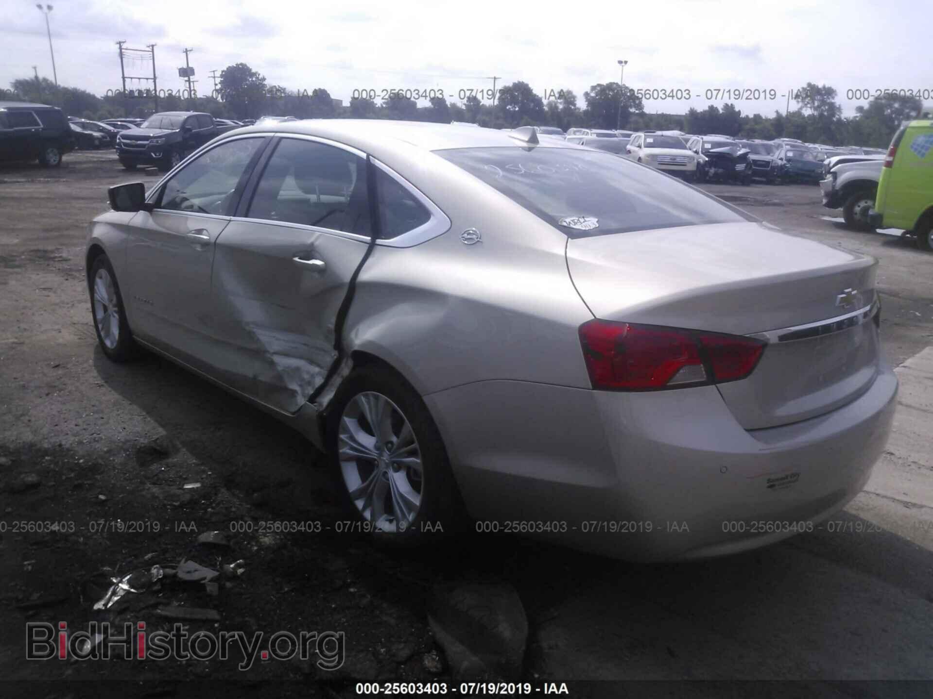 2014 CHEVROLET IMPALA - VIN: 2G1115SL5E9200299 - Фото 3