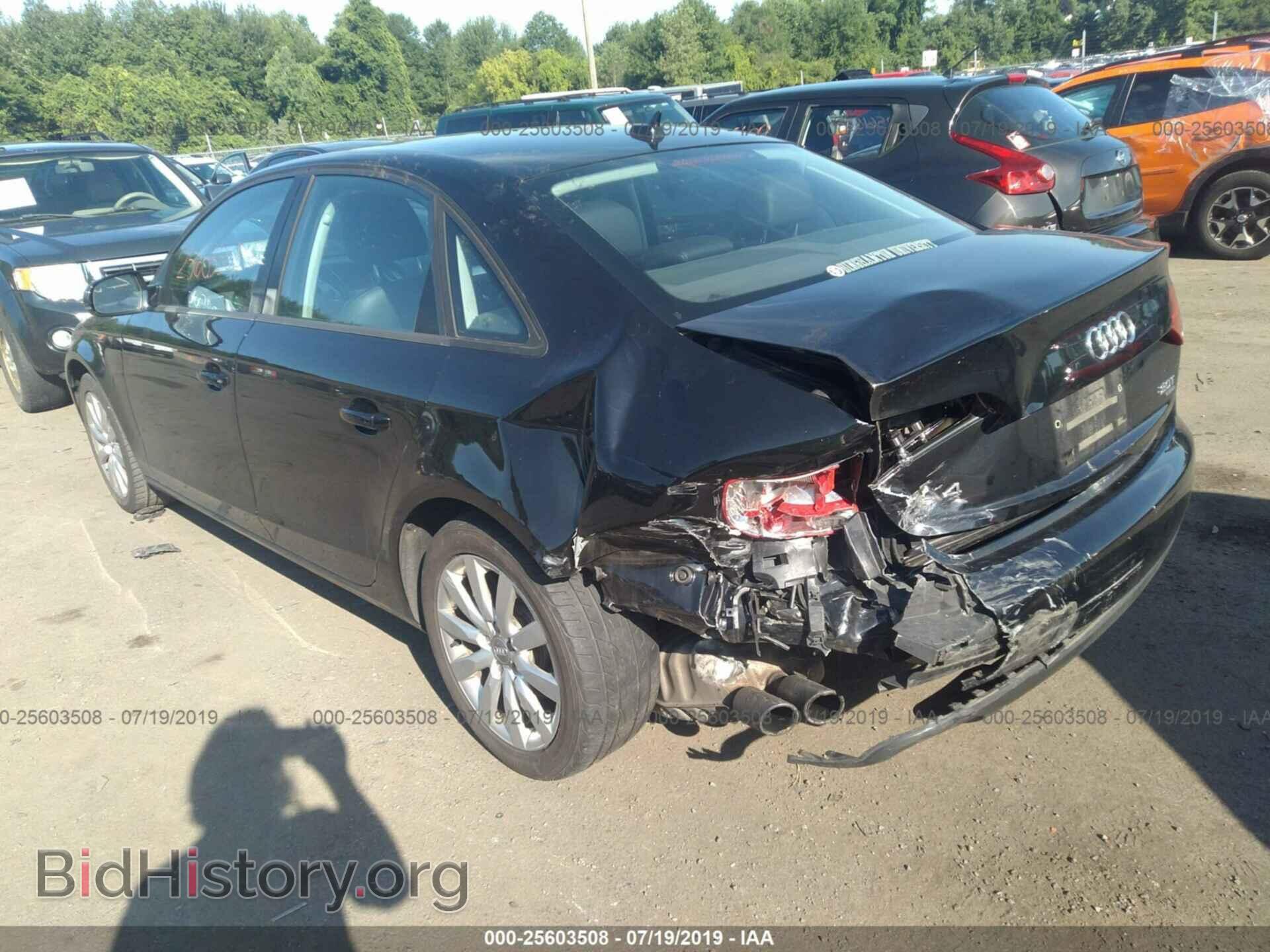 2012 AUDI A4 - VIN: WAUBFAFL3CN001825 - Фото 3